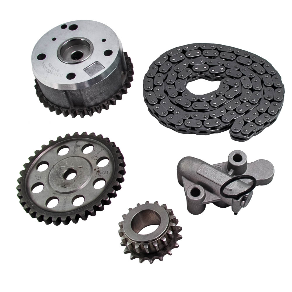 TIMING CHAIN KIT+VVT GEAR FIT FOR AUDI A3 VW SKODA 1.4 TSI 1.6 FSI