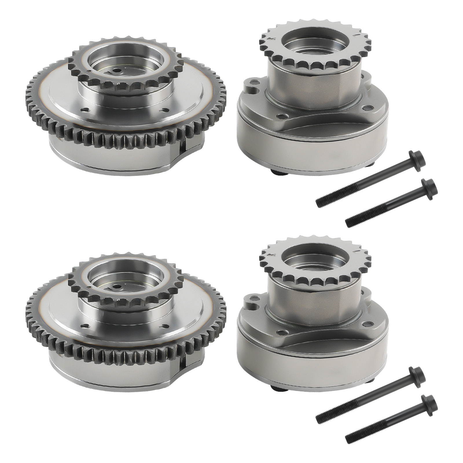 4x Intake ＆ Exhaust VVT Cam Phaser for F150 Mustang Explorer Taurus AT4Z-6C525-B