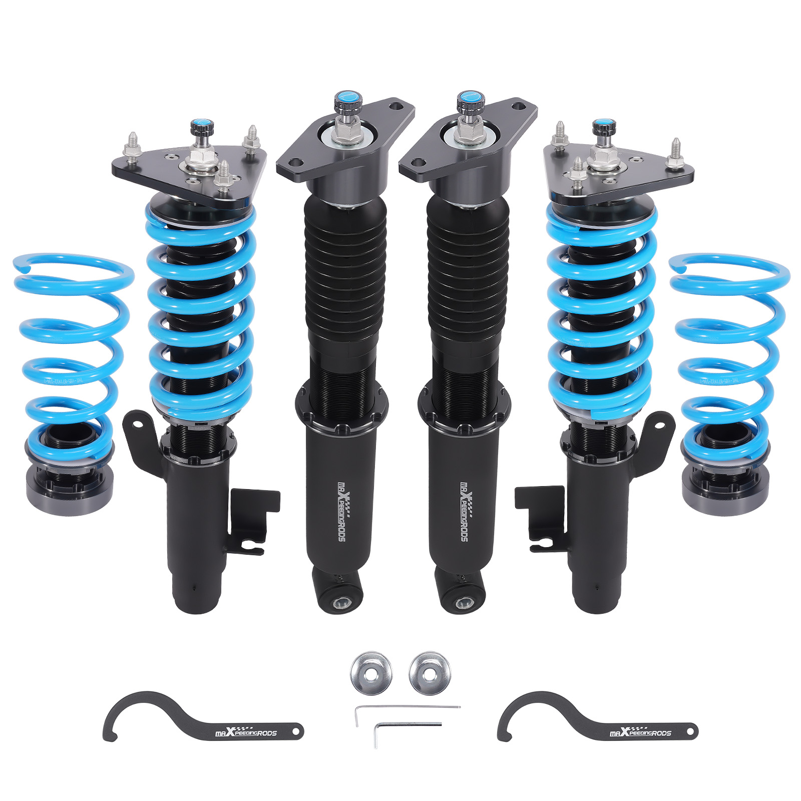 24 Wege Dämpfer & Höhenverstellung Gewindefahrwerk for Mazda 3 BL 2009-2013