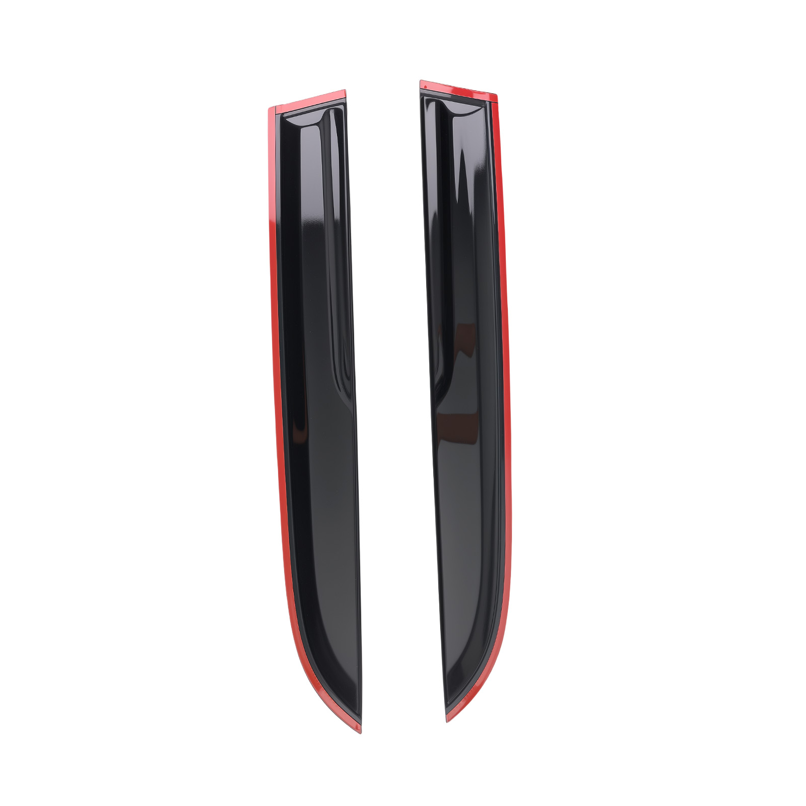 Outside Mount Window Visors for Honda Accord 90-93 Black Rain Guards Set 4pc
