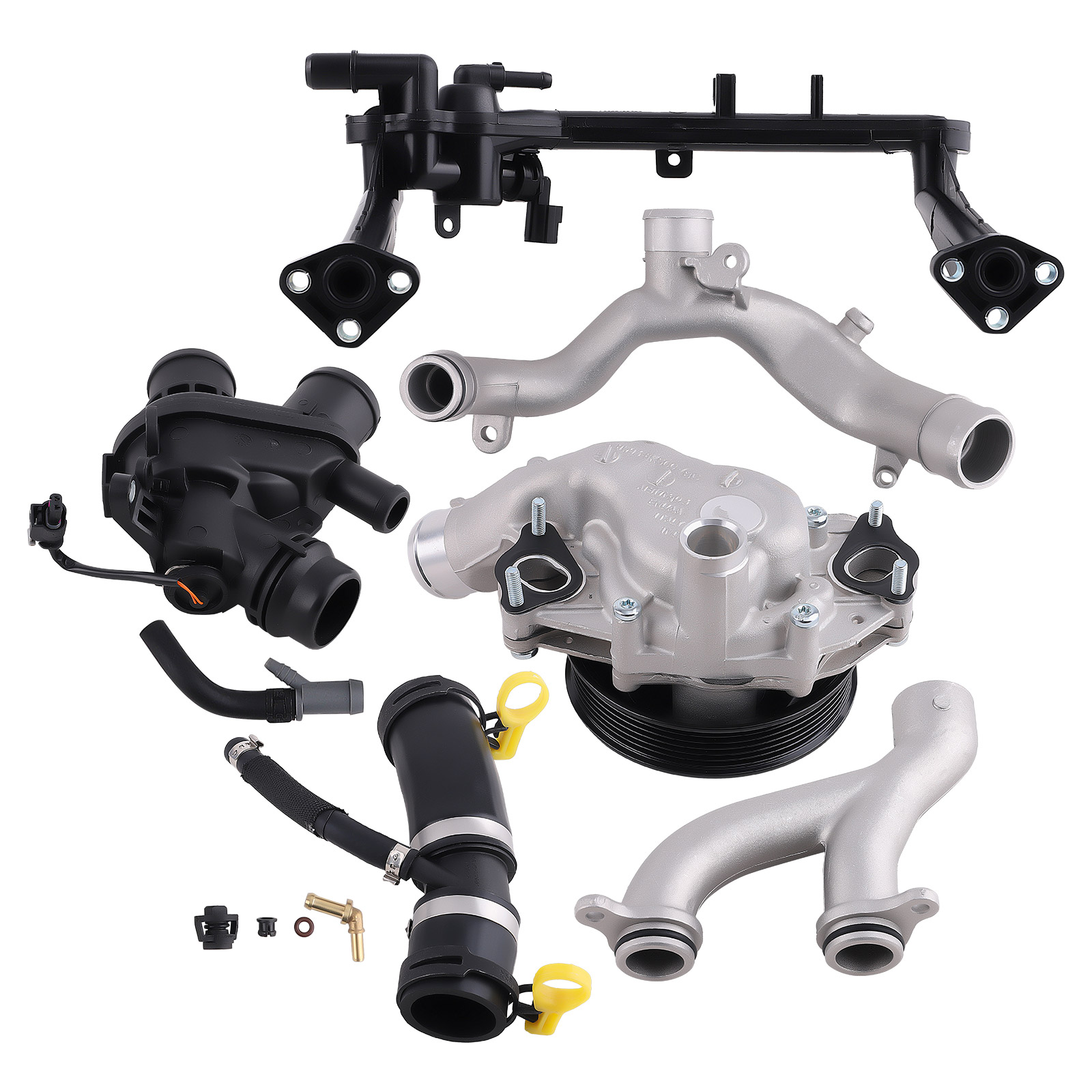 Cooling System Replace Kit Fit Land Range Rover Sport 3.0L V6 Jaguar XJ 2013-19