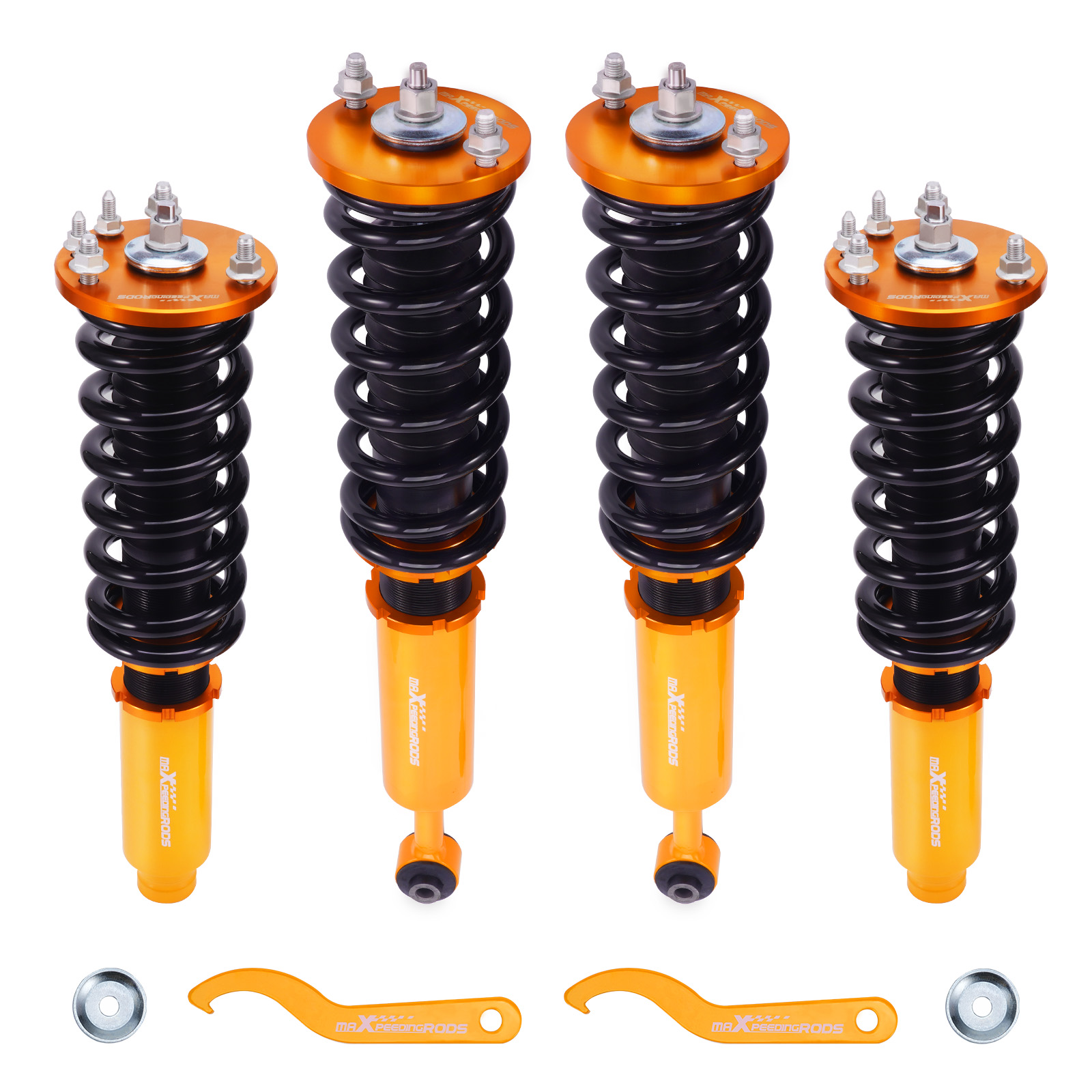 Maxpeedingrods Coilover Suspension Shocks & Springs For Honda Accord 1998-2002