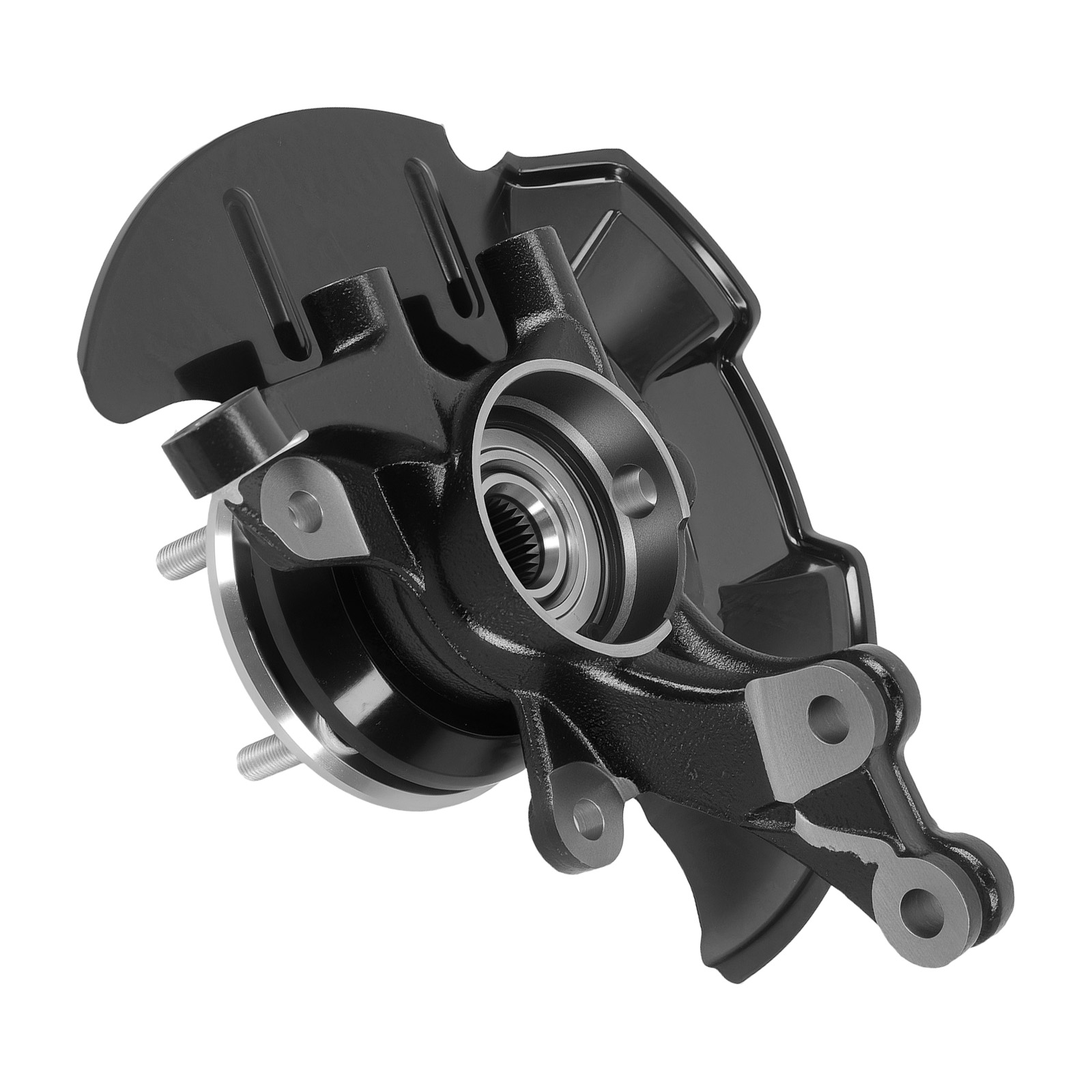 Front Right Steering Knuckle Assembly for Hyundai Elantra Limited 2007-10 LK114