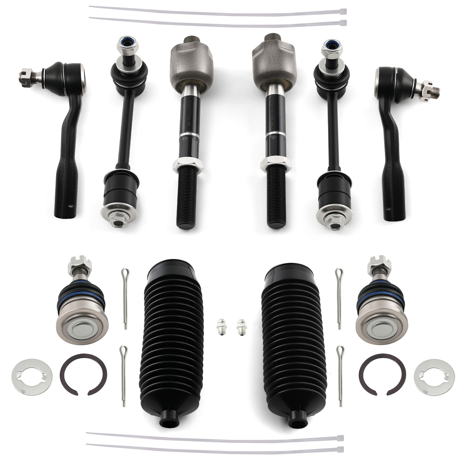 10pcs Front Ball Joint sway bar tie rod for Toyota Sequoia Tundra 03-07 K90255