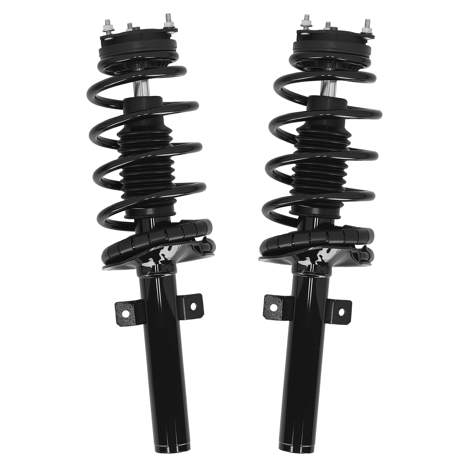 2x Front Pair Quick Complete Struts & Coil Spring for Ford Transit Connect 10-13