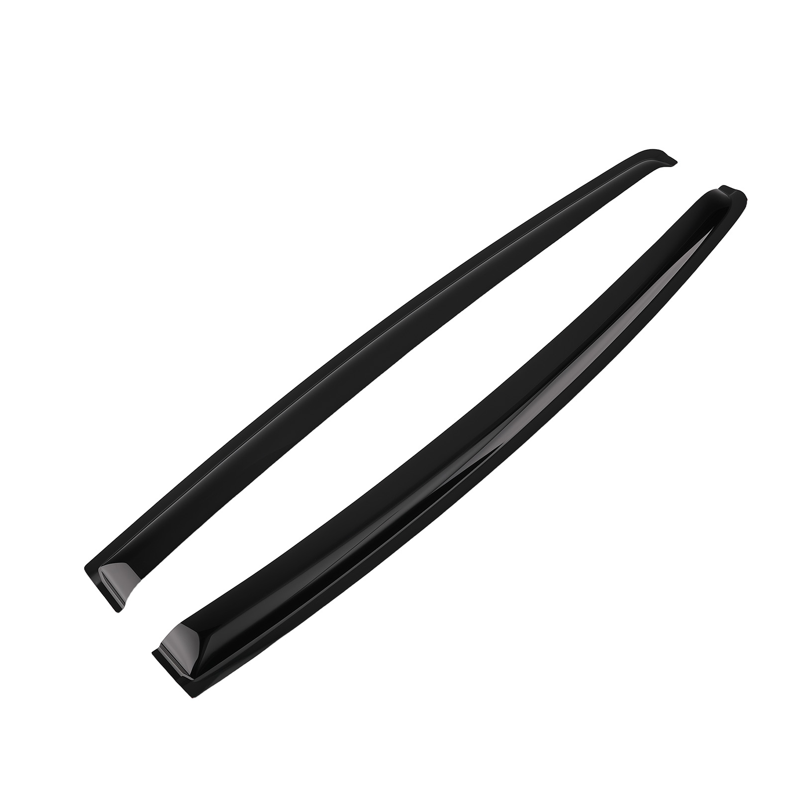 Wind Deflectors Rain Guard Vent for Honda HR-V 2016-2022 Outside Mount Black