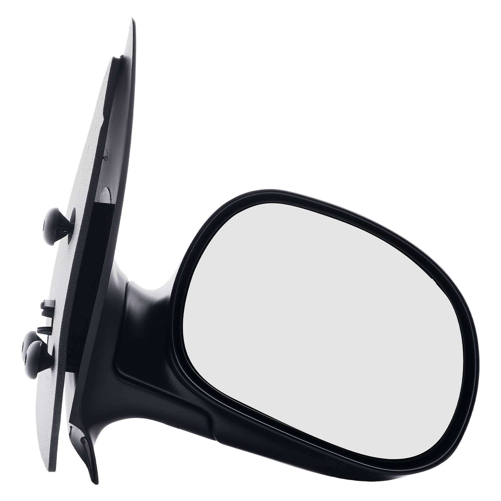 Right Manual Mirror for Ford Expedition 1998-2002 1L3Z17682AAA Black ABS