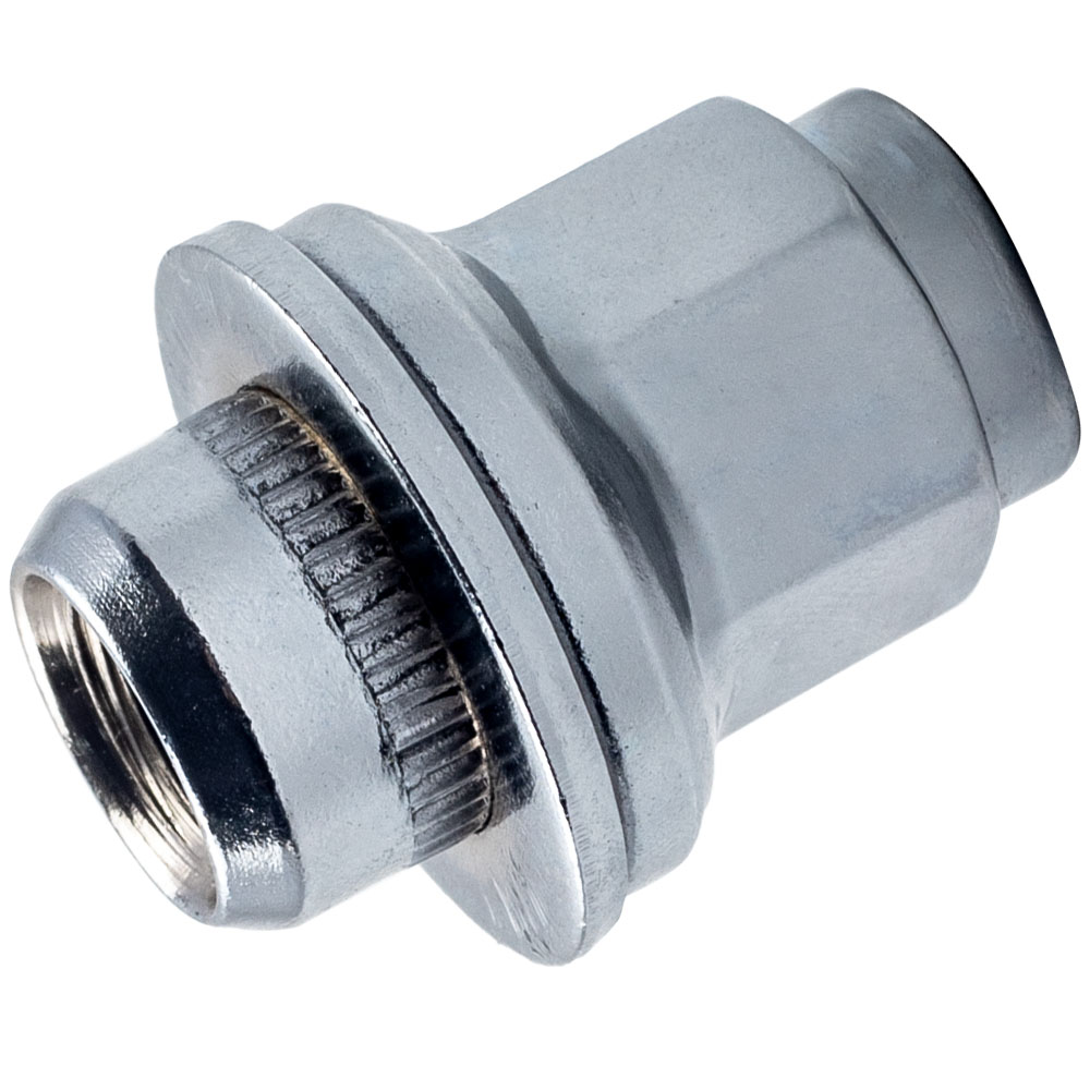 20x alliage écrous de roue for Jaguar S-Type/X-Type Chrome Lug Bolt Stud M12