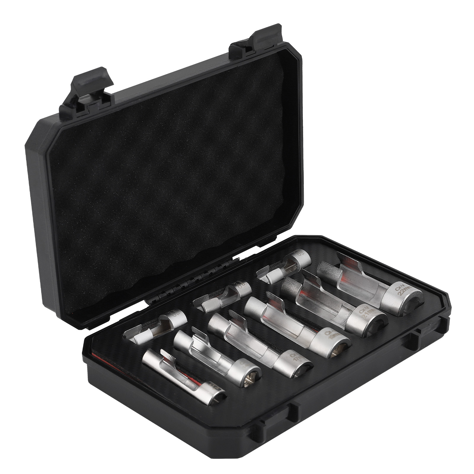 New 9PCS Strut Nut Socket Diesel Injector Fuel Line Socket Wrench Set 10-22mm