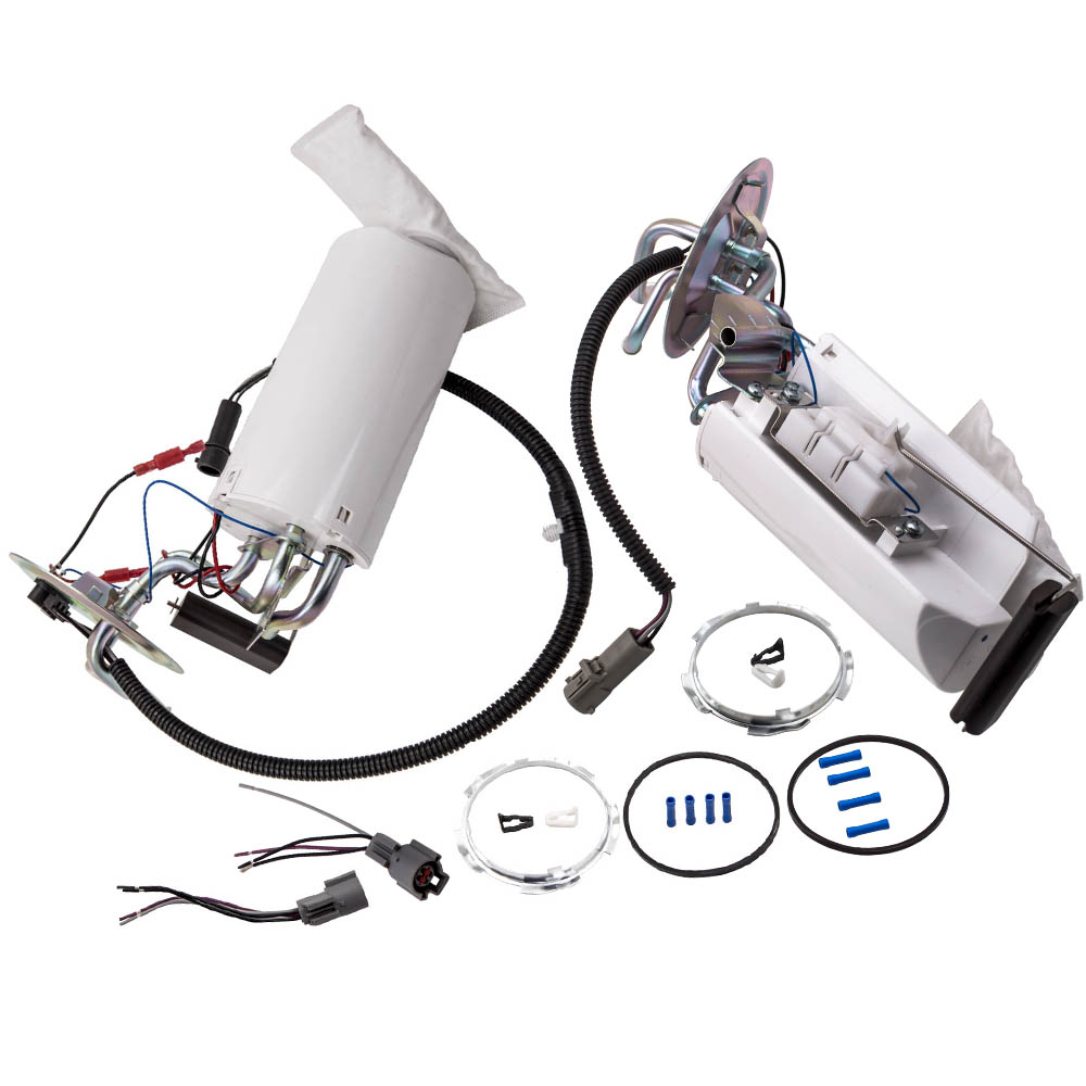 2Pcs Front Rear Electric Fuel Pump w/Sender 12V for Ford F-150 F-250 F-350