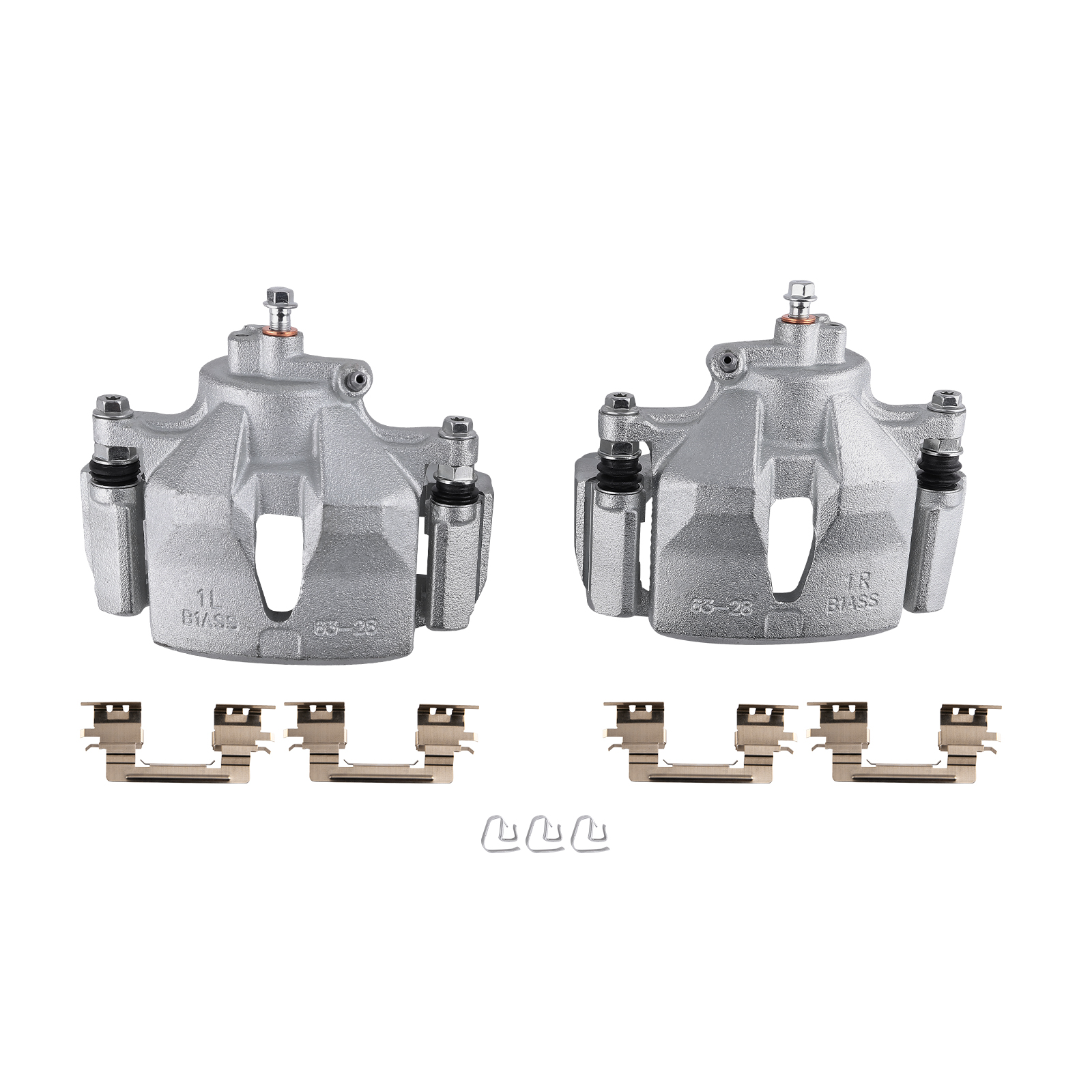 Front L/R Brake Calipers w/ Bracket for Toyota Solara 2004-2008 Premium Quality