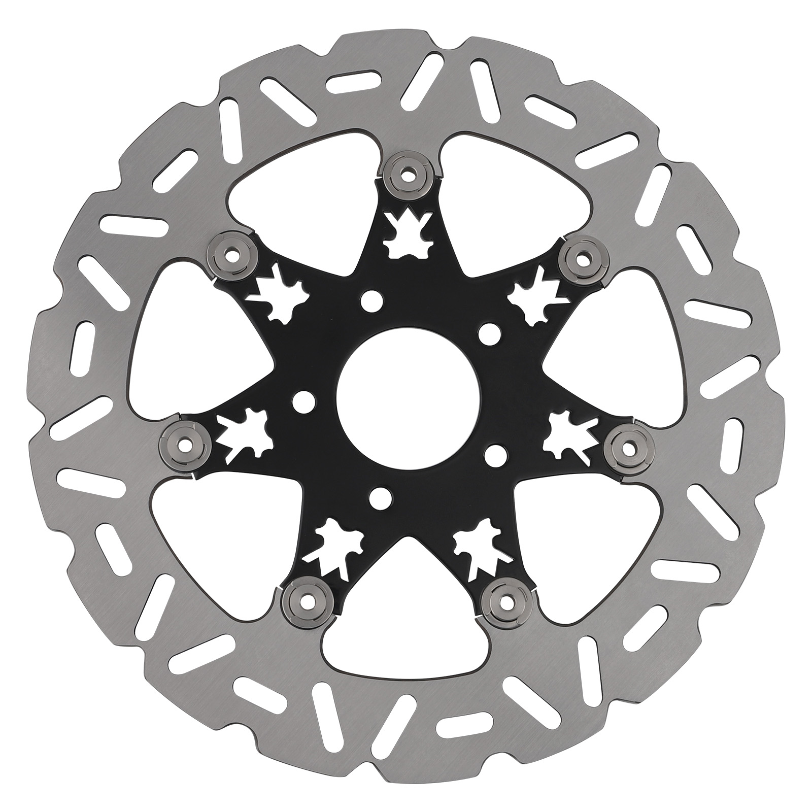 2pcs Front Brake Disc Rotor for Harley Davidson Softail Dyna Sportster 2014-24