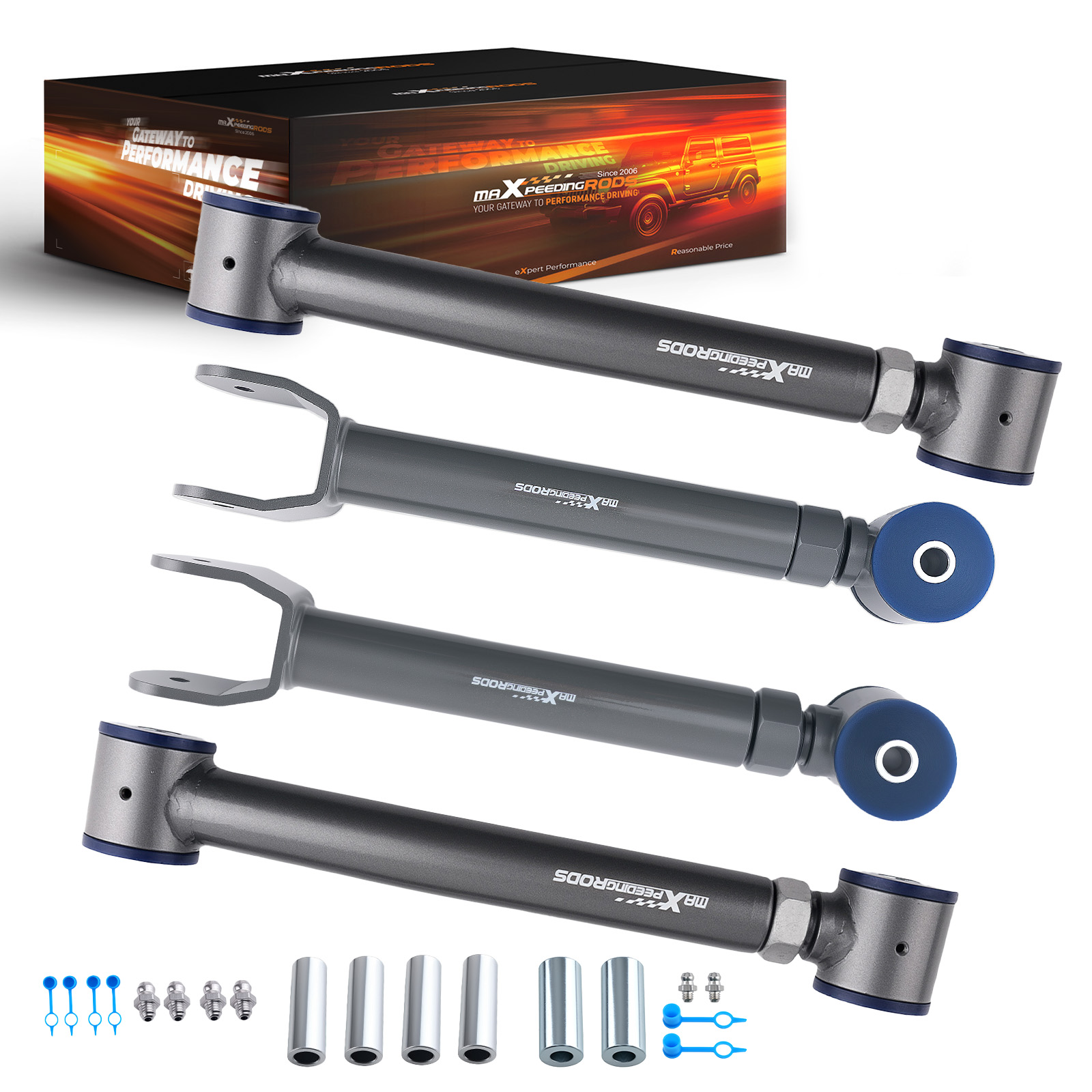 BRAS DE CONTRÔLE AJUSTABLE 0- 4 » LIFT FOR JEEP CHEROKEE XJ WRANGLER TJ 1984-06