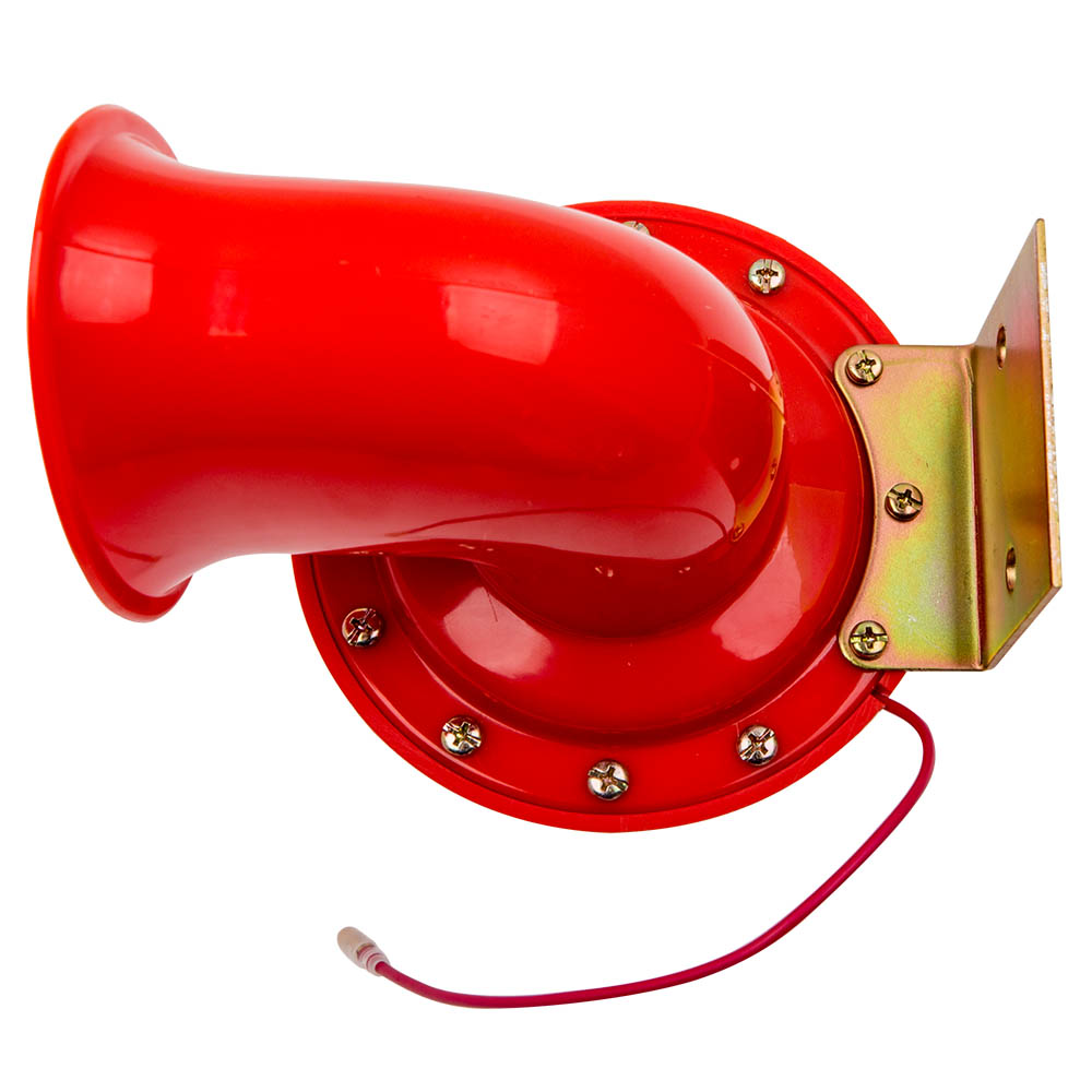 Loud 200Db 12V Red Electric Bull Horn Air Horn Raging