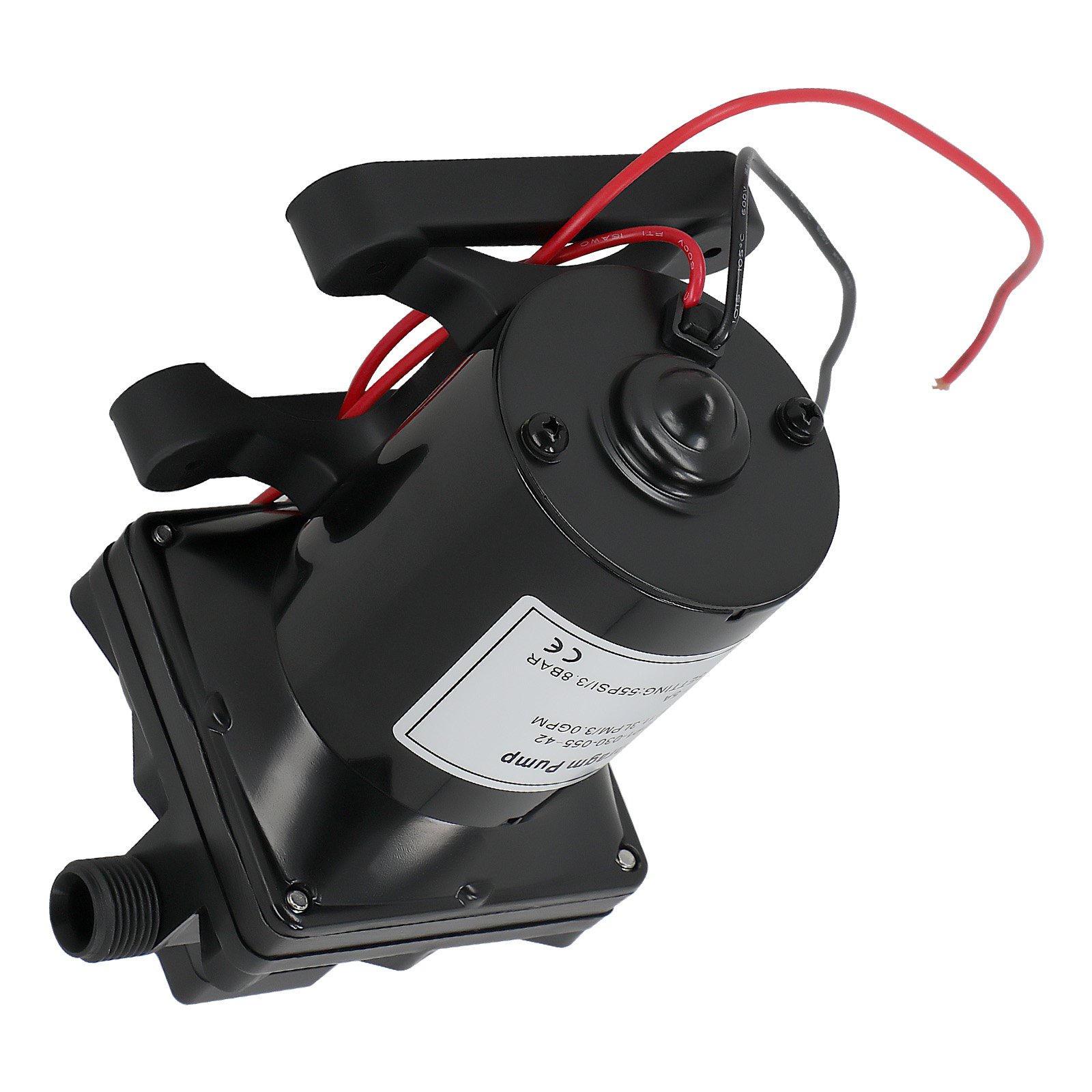7.5A 12 VDC Water Pump with Strainer 45 PSI for Camper/RV fit for 4008-101-E65