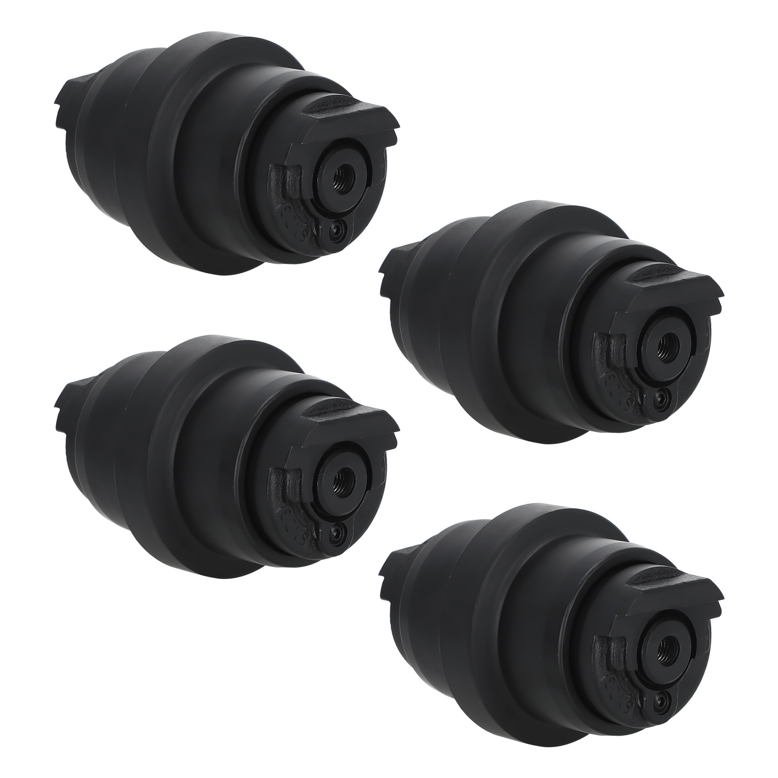 4pcs Track Bottom Roller for Hitachi ZX35U-2 ZX35U-3 Mini Excavator 4340535 50Mn