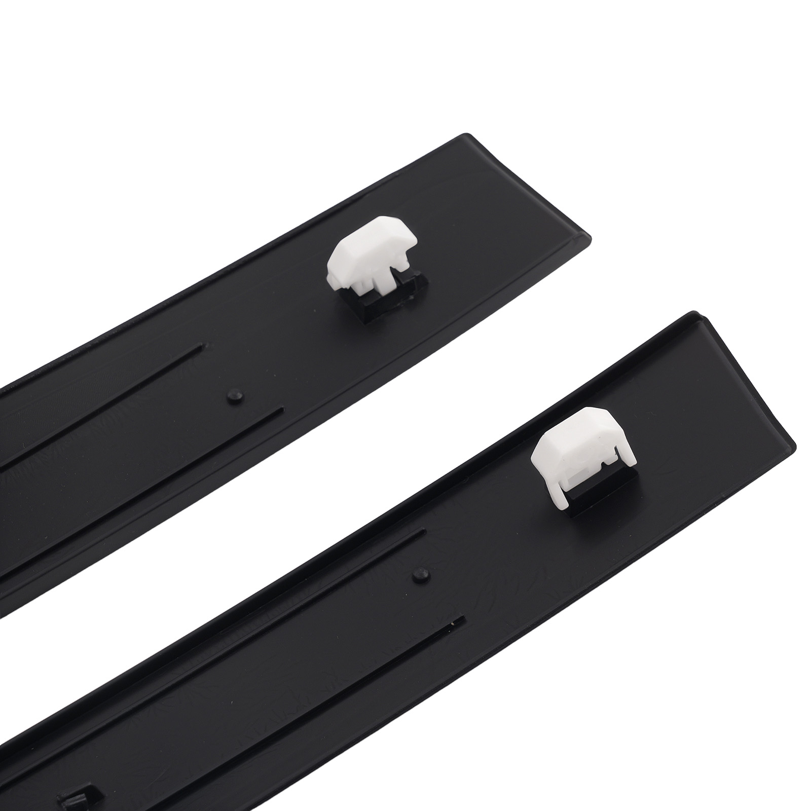 B Pillar Door Trim Sash for Honda Civic 2/3Dr 1992-1995 Black ABS Material