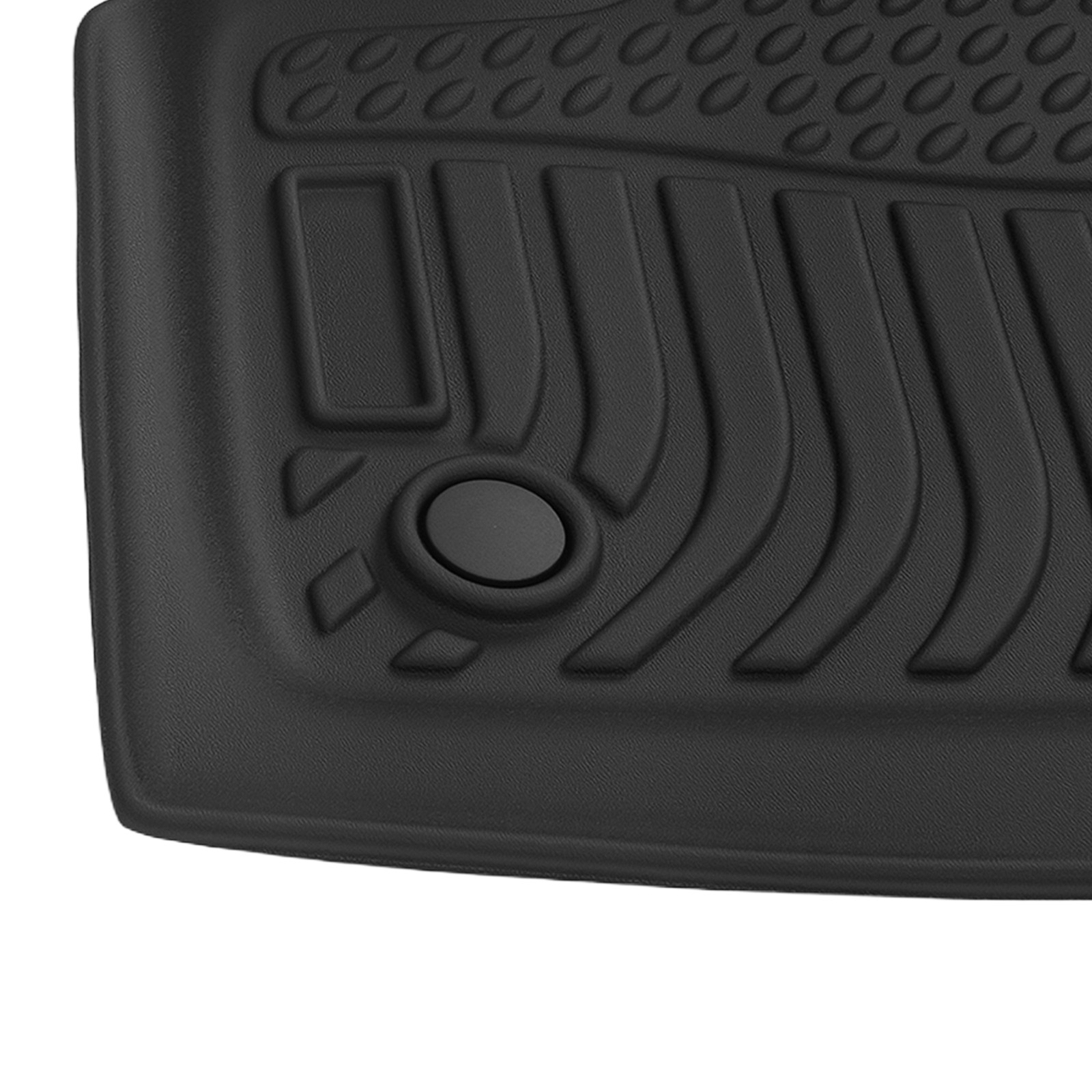 Black Floor Mats for Ford Fusion Lincoln MKZ 2017-2020 TPE Waterproof Car Mat