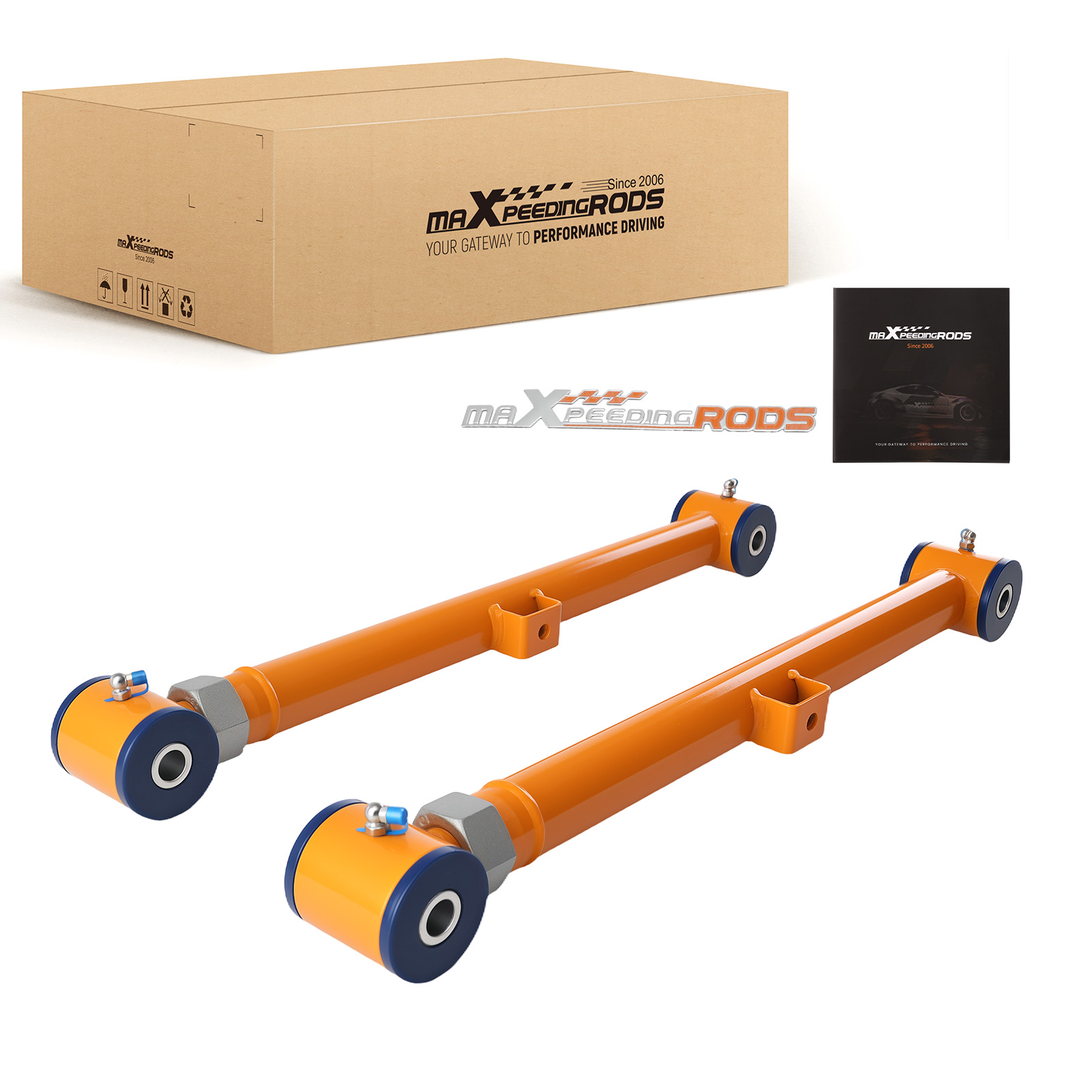 Adjustable Rear Lower Control Arms For 2009 Dodge Ram 1500 4WD 4x4 0-6 inch Lift
