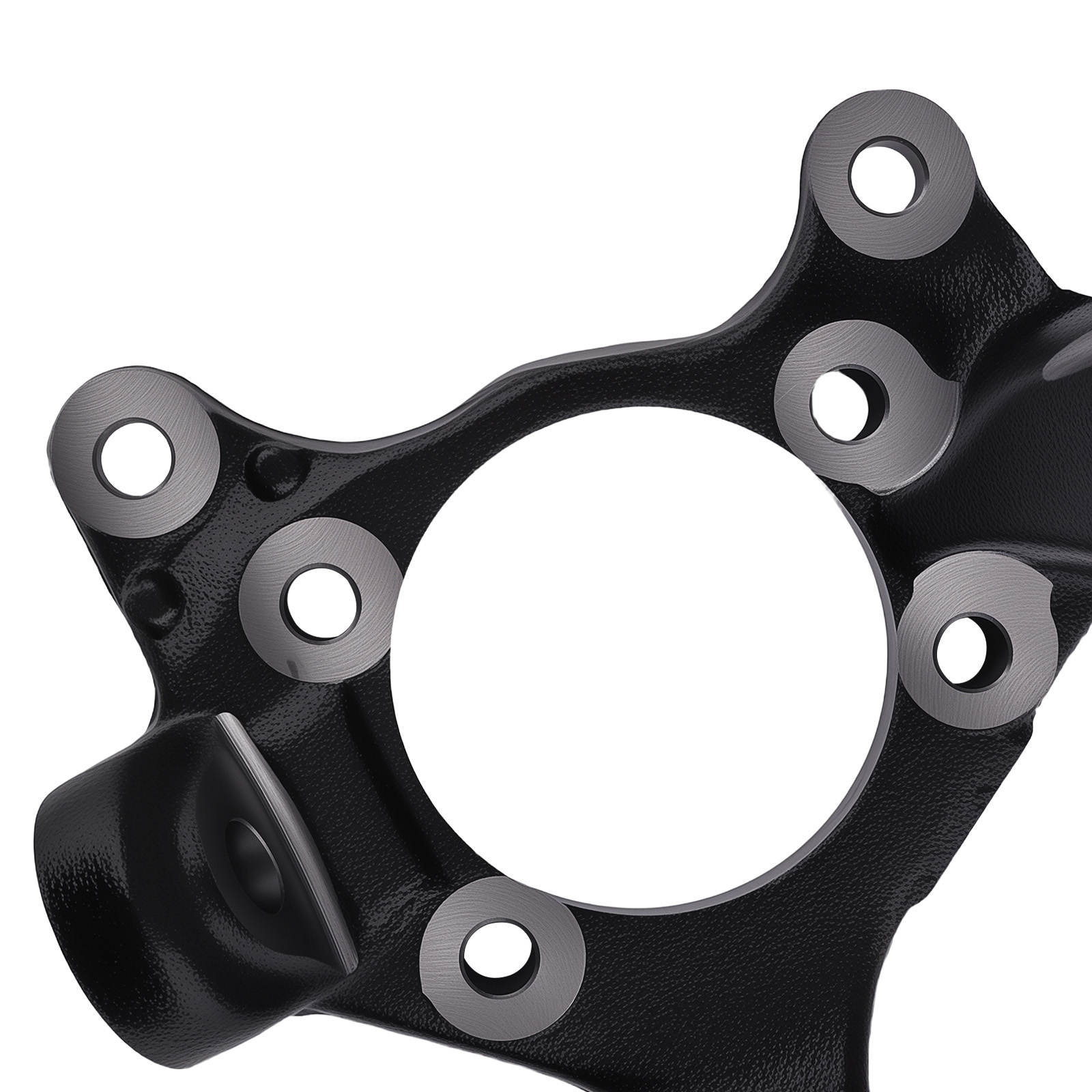 Front Right Steering Knuckle Assembly for Mirai 698-030 Cast Iron Direct Fit