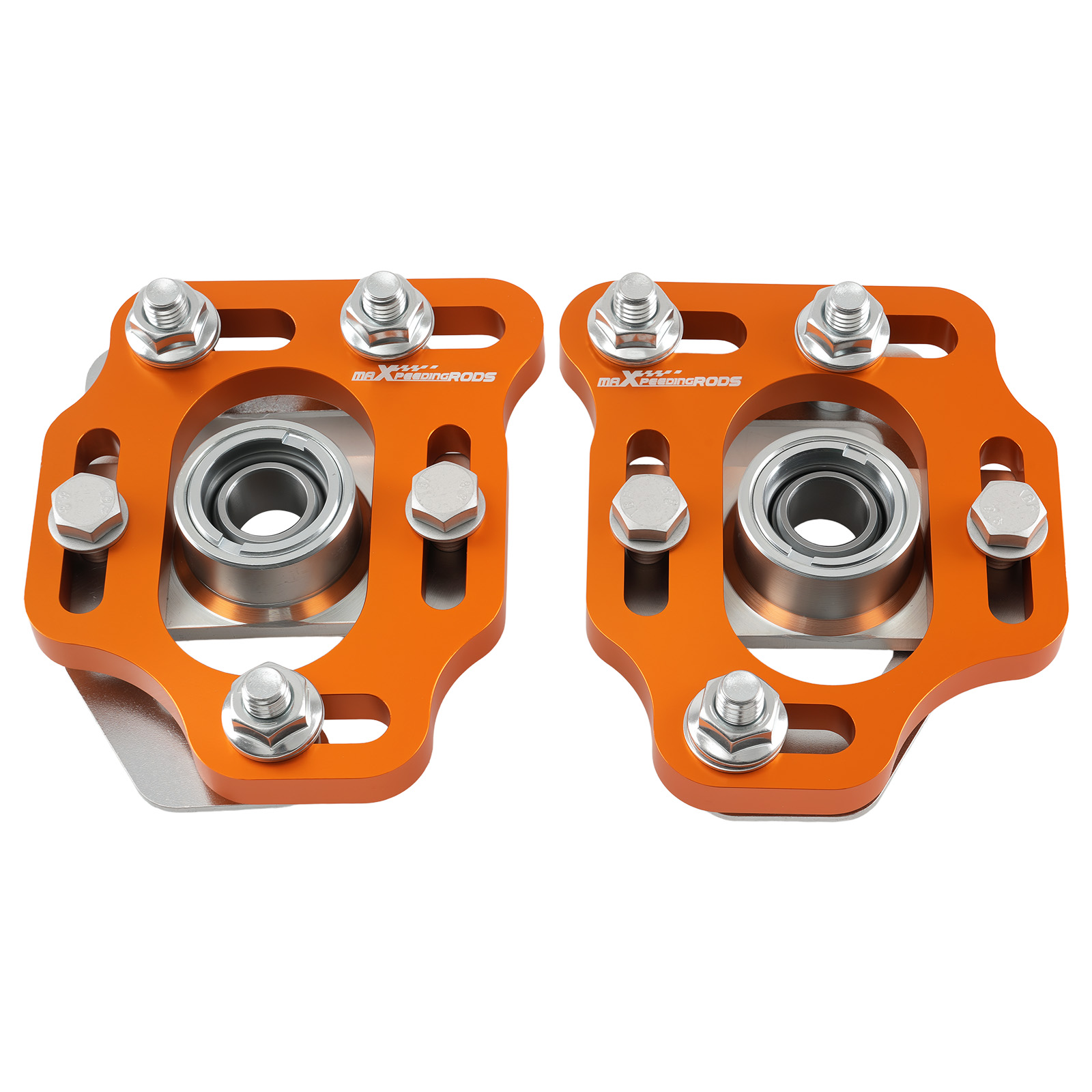 Steel Pillow Ball Bushing Camber Plate for Ford Mustang 79-89 Adjustable Caster