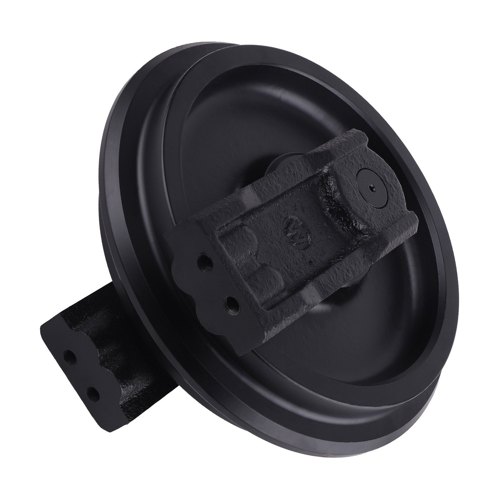 Track System Idler for Kubota KX71-3 U-25 RC348-21302 Front Wheel Black
