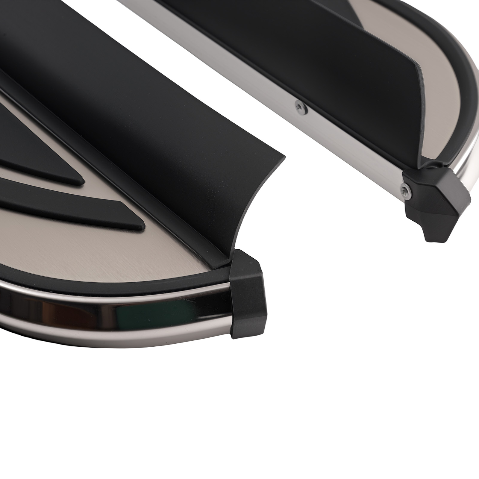 Non-Slip Running Board Side Steps for Ford Explorer 2011-2019 Black Pair