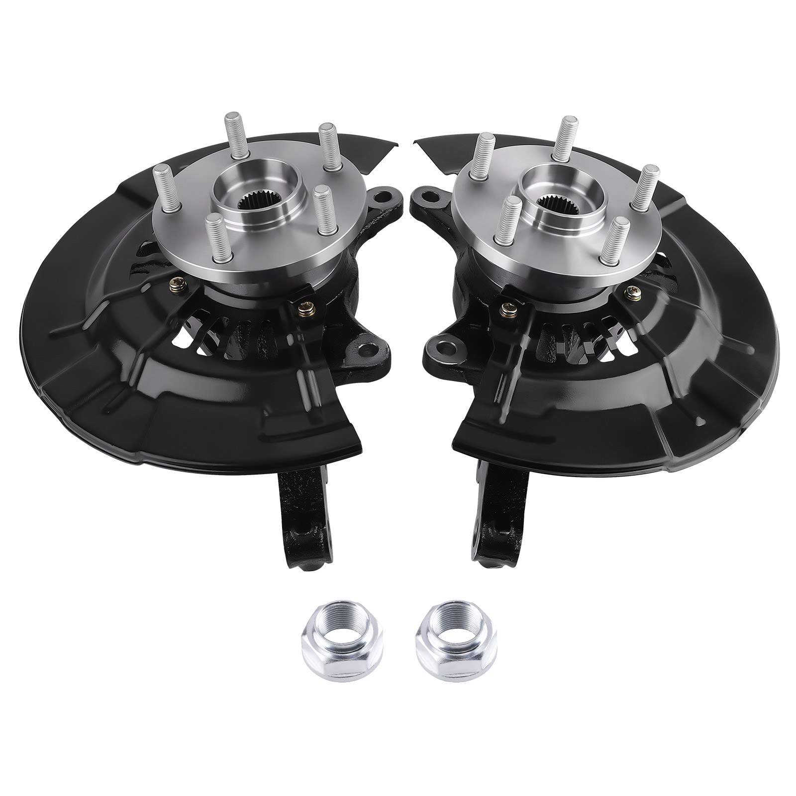 2x Front Steering Knuckle & Wheel Hub Bearing For Toyota Camry L LE XLE 686-248