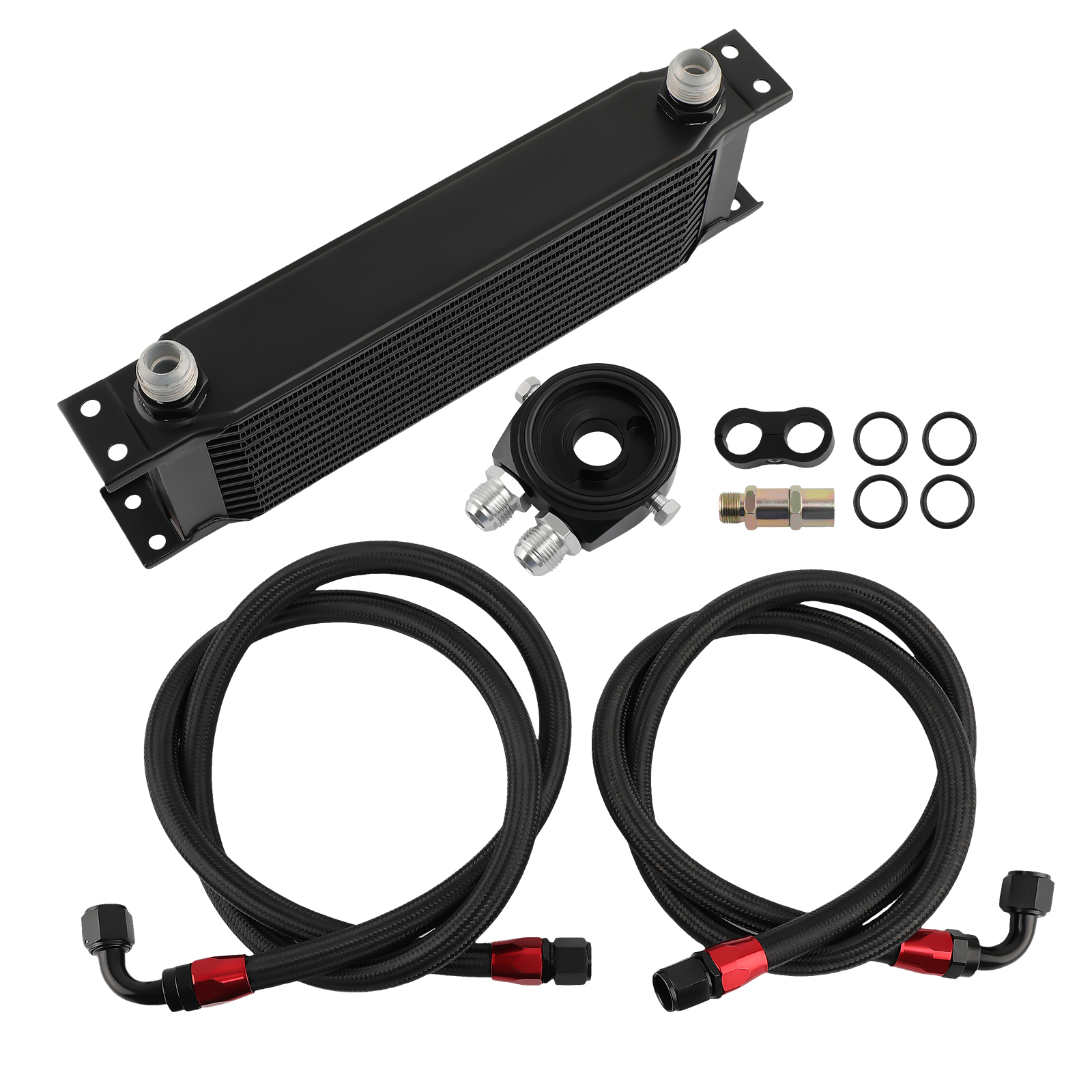 Universal Oil Cooler 13 ROW AN10 Filter Adapter Kit Huile Refroidisseur Kit