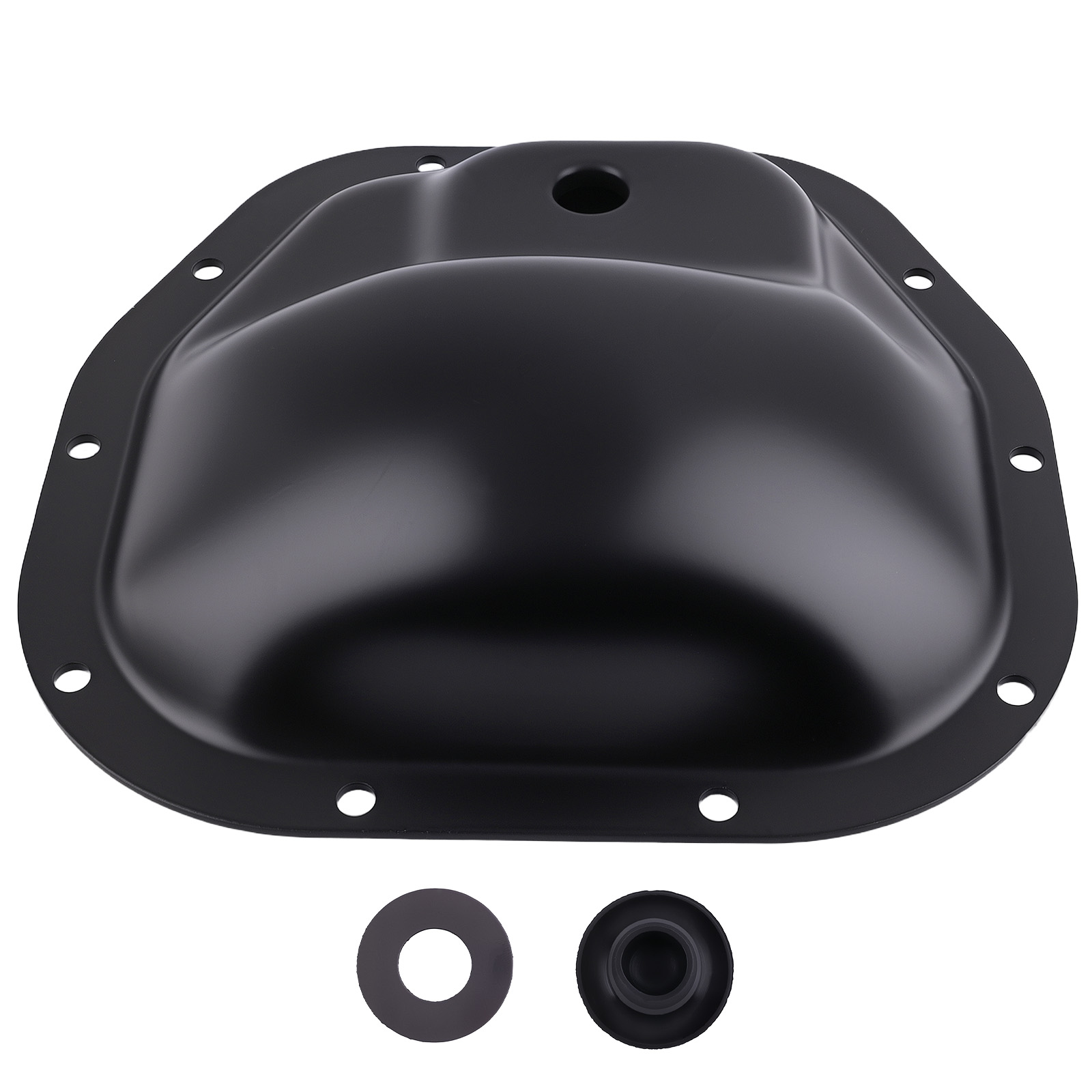 Black Rear Differential Cover for Jeep Grand Cherokee 99-04 5012842AA 697708