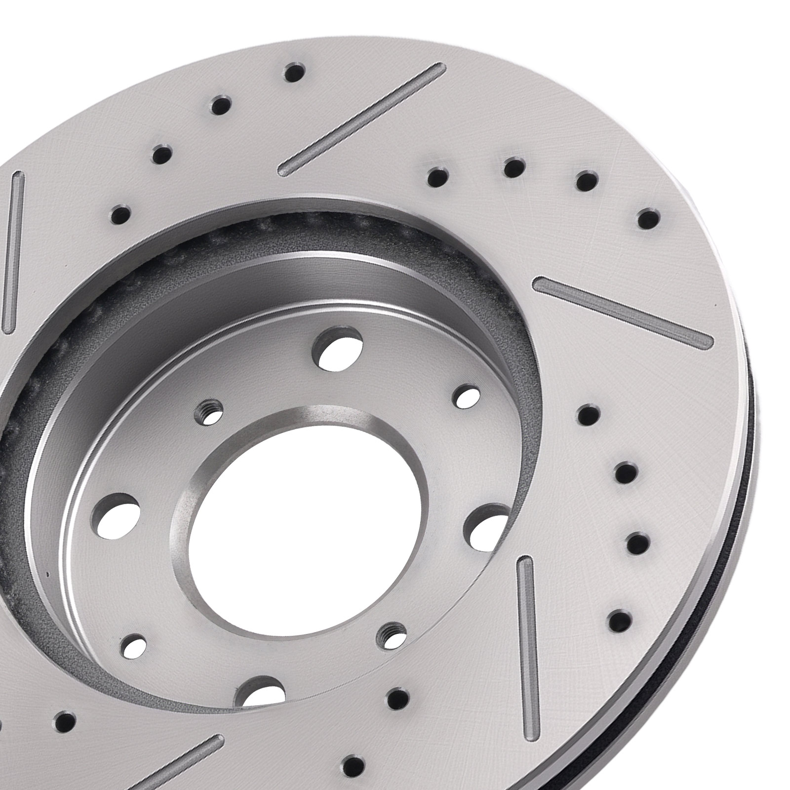 Front Dirver & Passenger Side Brake Rotors for Honda Civic/CRX/Civic Del Sol