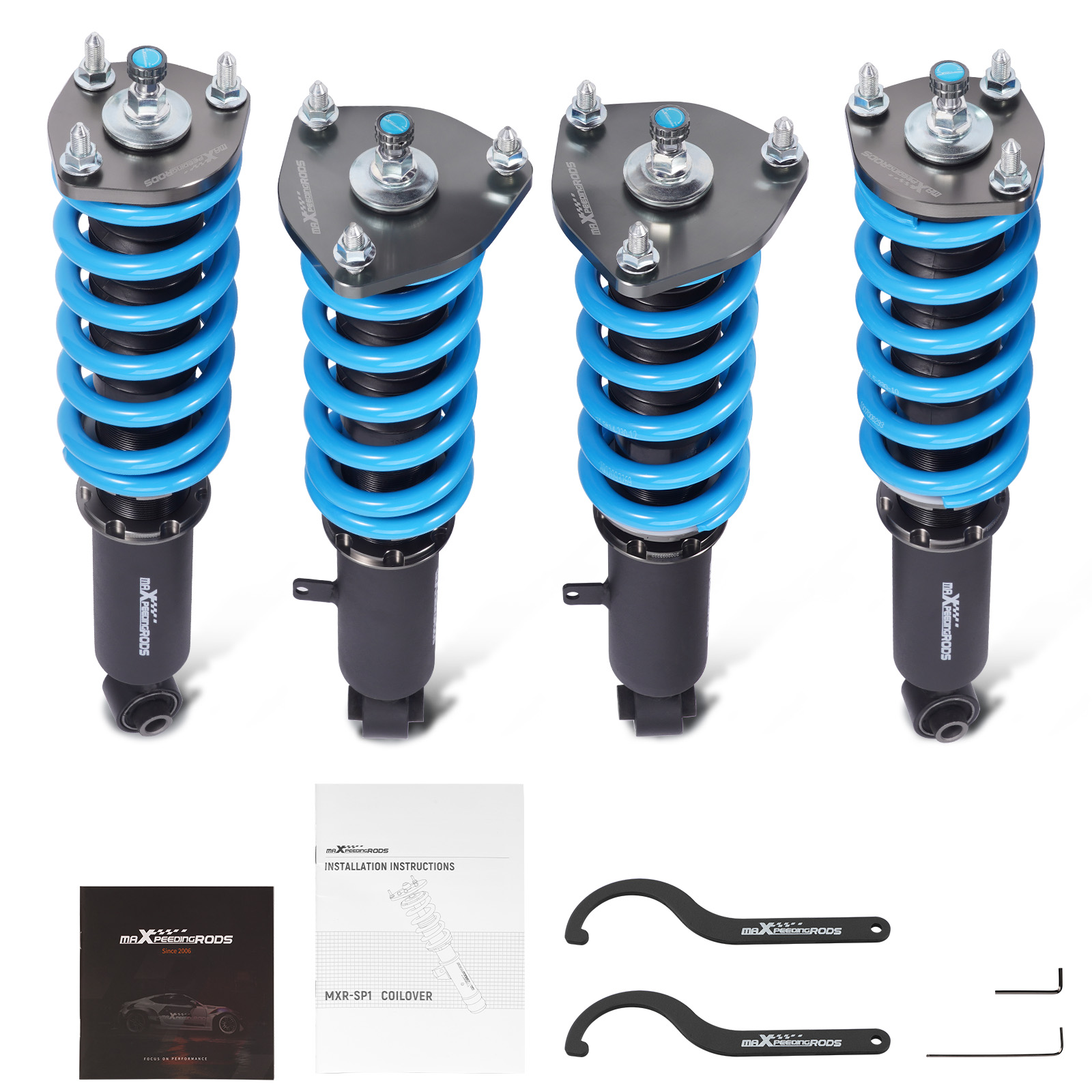 Coilovers Suspensión roscada for Lexus GS 300 400 430 1998-2005 S16 Amortiguador
