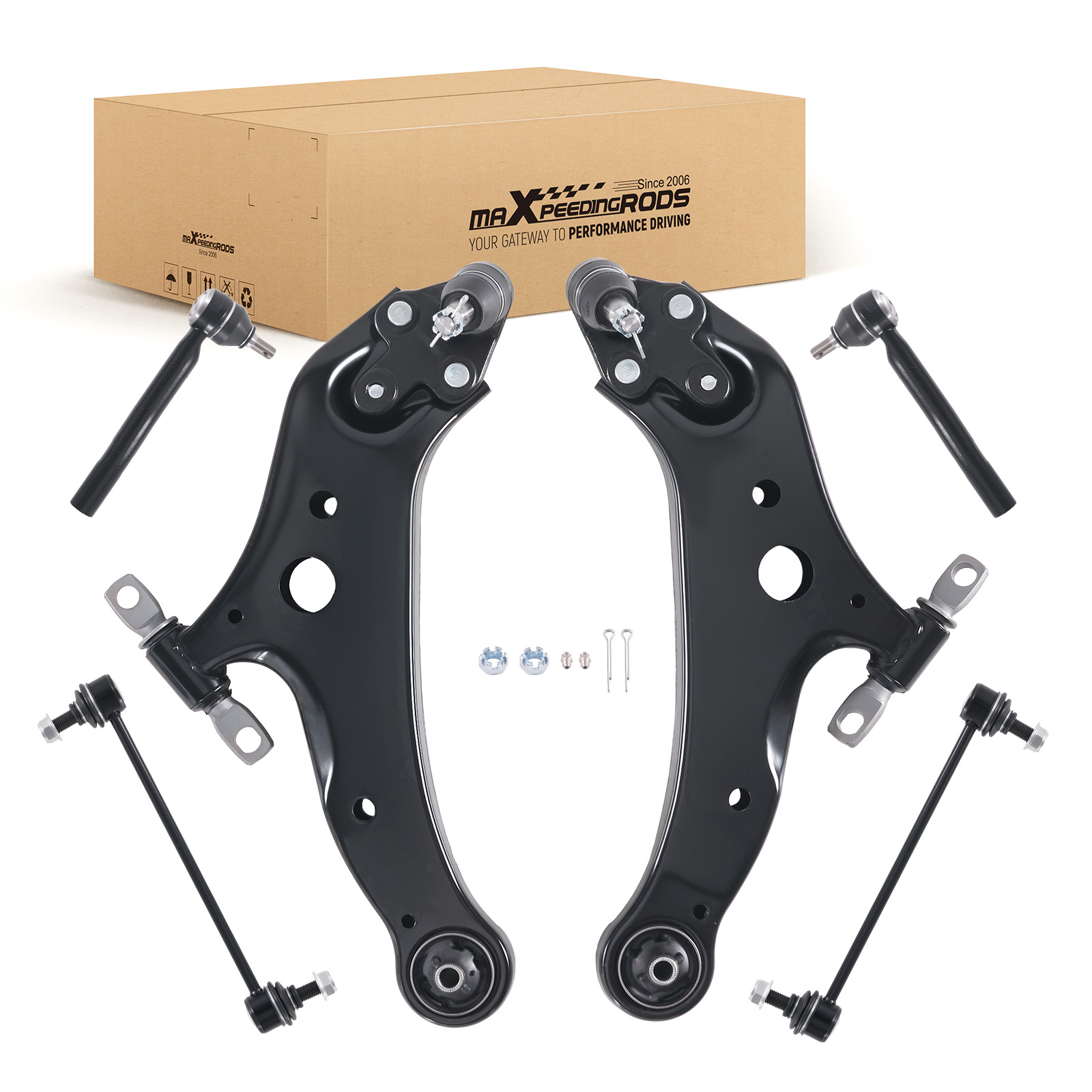 8x for Highlander 08-18 RX350 2010-2015 Front Lower Control Arm Stabilizer Link