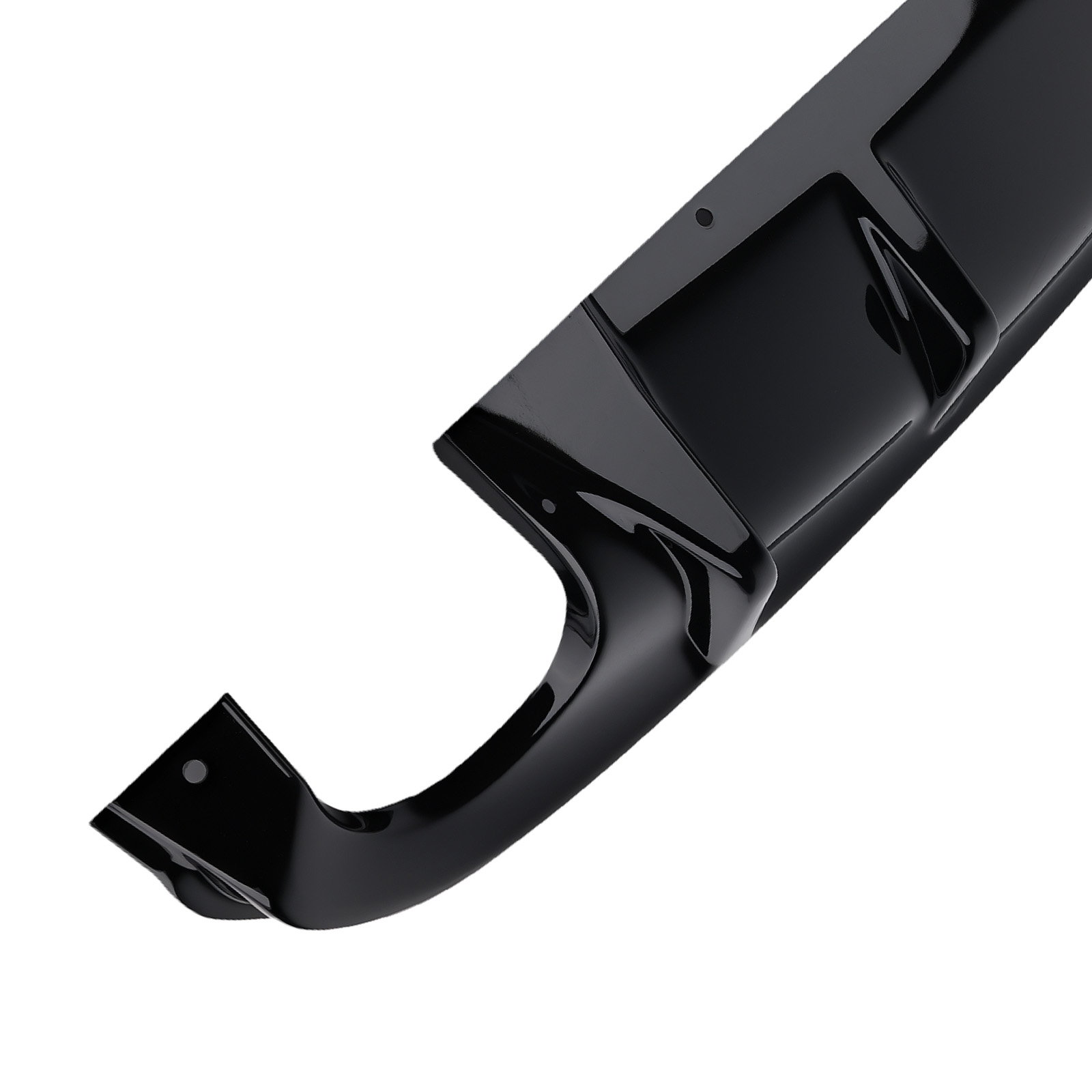 Black Rear Diffuser Kit for Infiniti Q50 Q50S Sport Sedan 2014-2017 PP