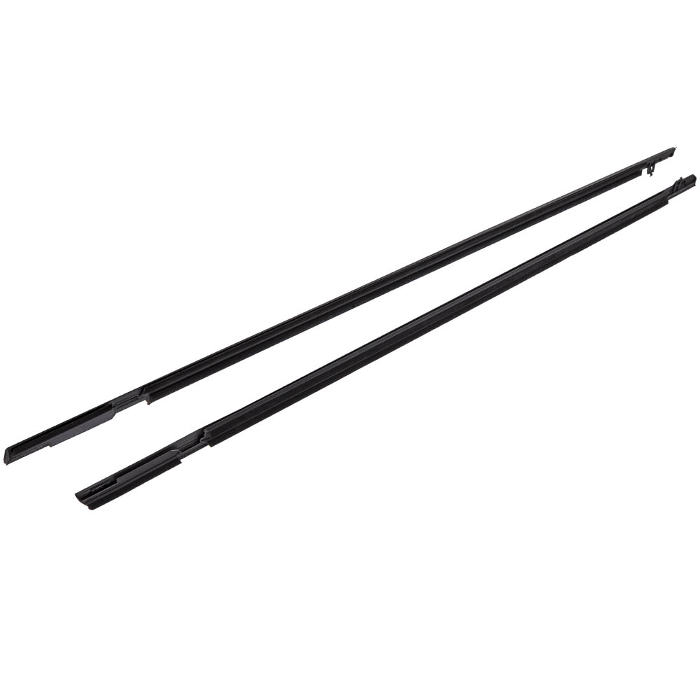 4x Weather Strips Window Moulding Trim For Honda Civic 4-Door 2006~2011