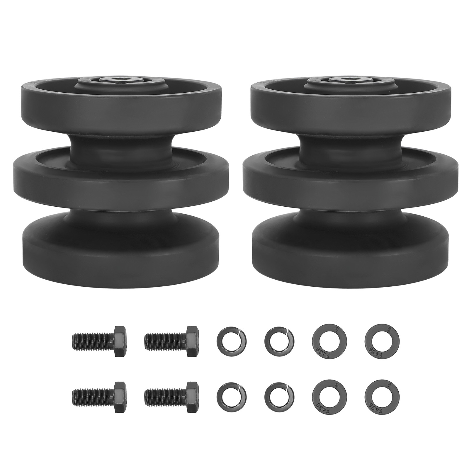 2pcs Steel Bottom Roller for Bobcat T300 T300H 864 T140 6689371 6732901 6686632