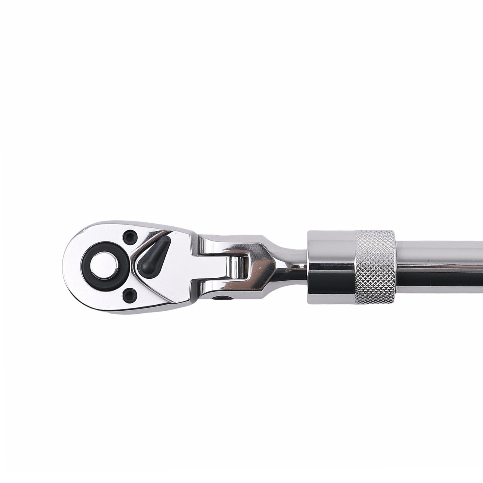 3 Piece Extendable Flex-Head Ratchet Wrench Set 1/4 3/8 1/2 Drive 72-Tooth