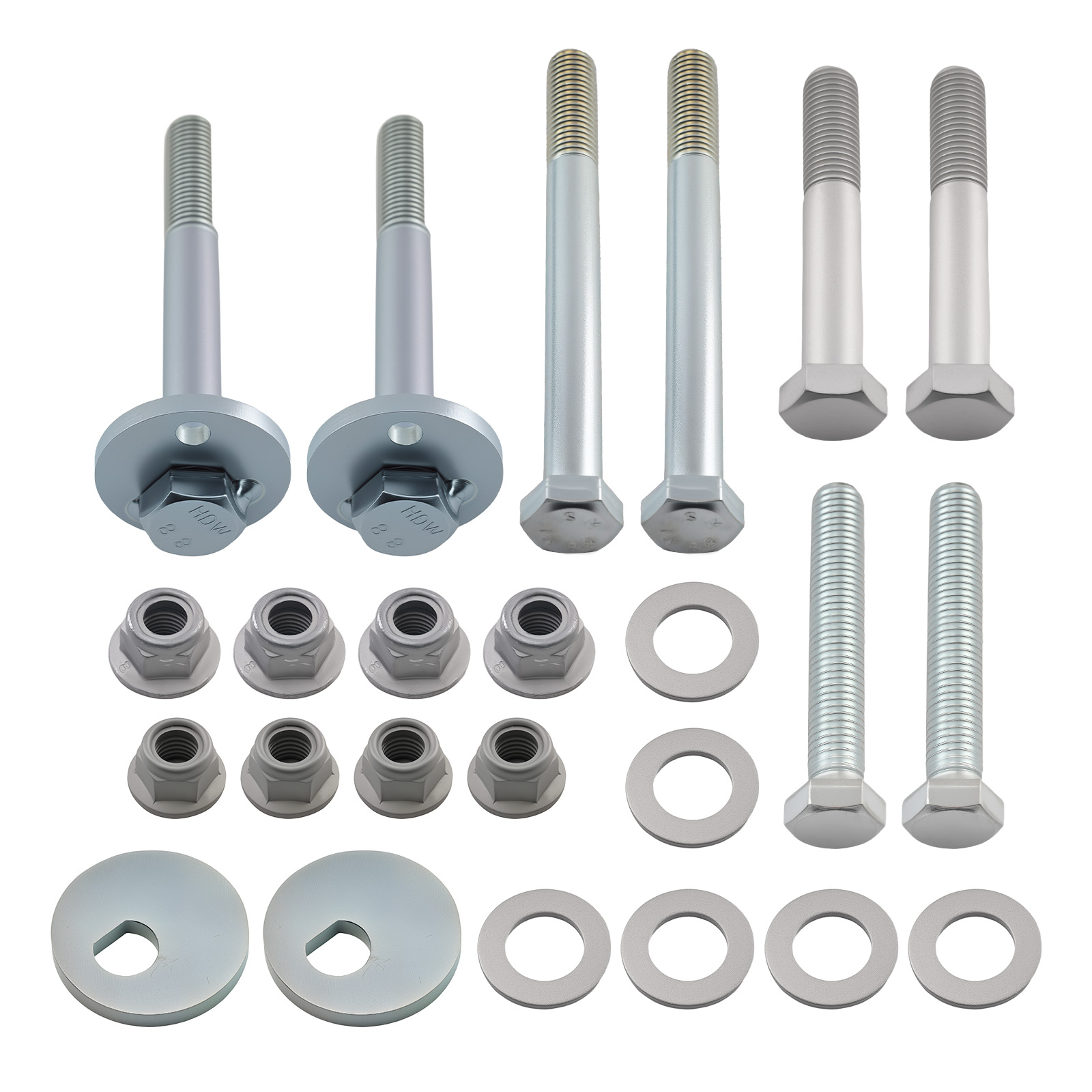 Front Control Arms Cam Bolts & Hardware Kit For Dodge Ram 1500 2500 3500