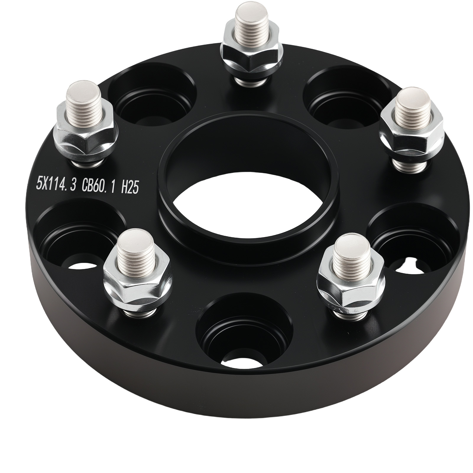 1 Inch Wheel Spacers for Lexus Toyota Scion 5x114.3 60.1mm Hub M12x1.5 5x4.5
