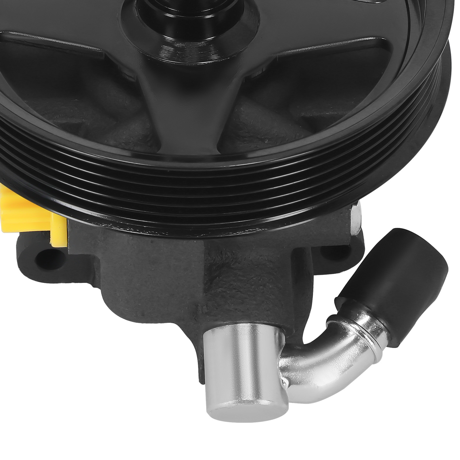 Power Steering Pump with Pulley For Ford Expedition 03-06 F-150 V8 4.6L 05-08