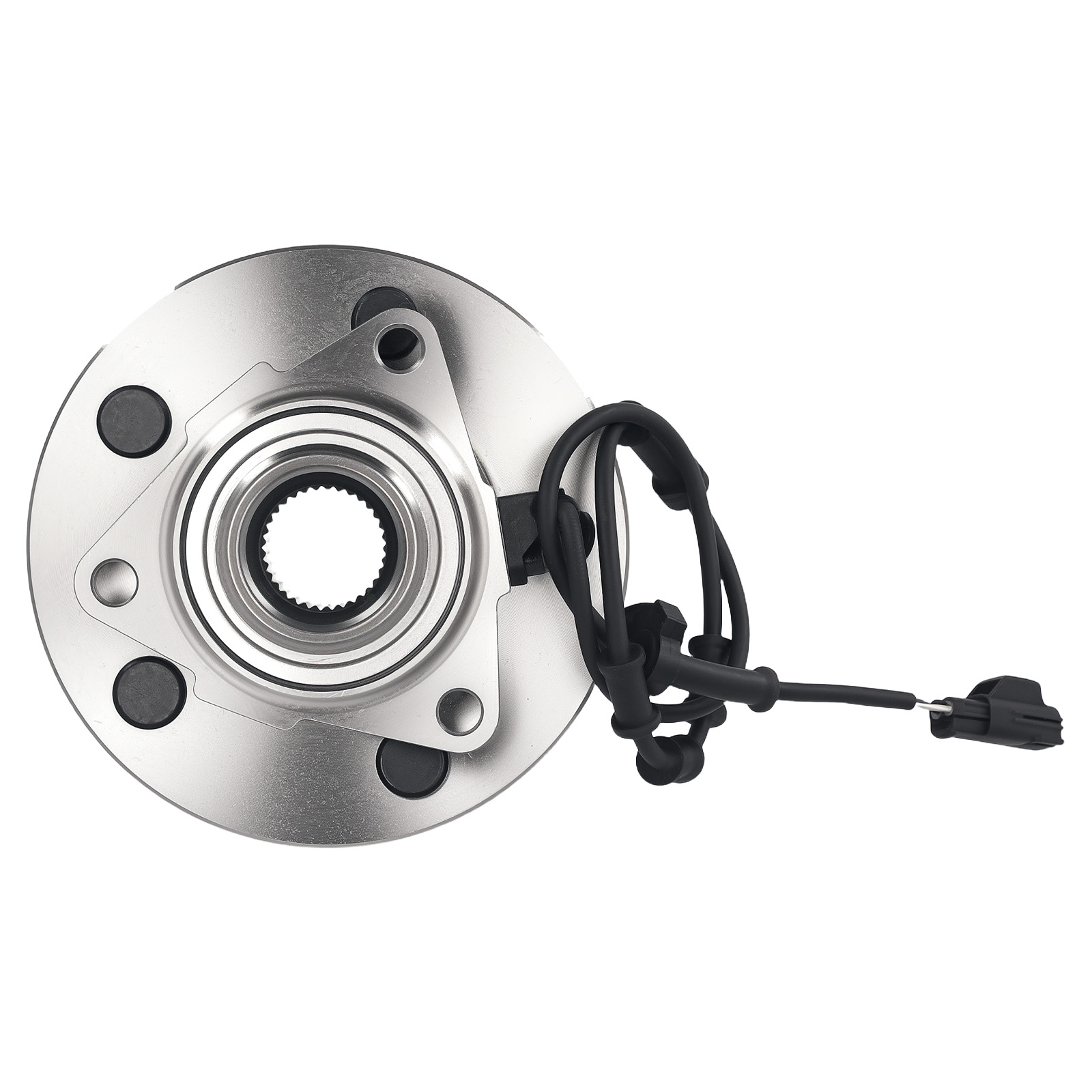 5 Lug Front Wheel Hub and Bearings for DODGE RAM 1500 02-05 52070323AA with ABS