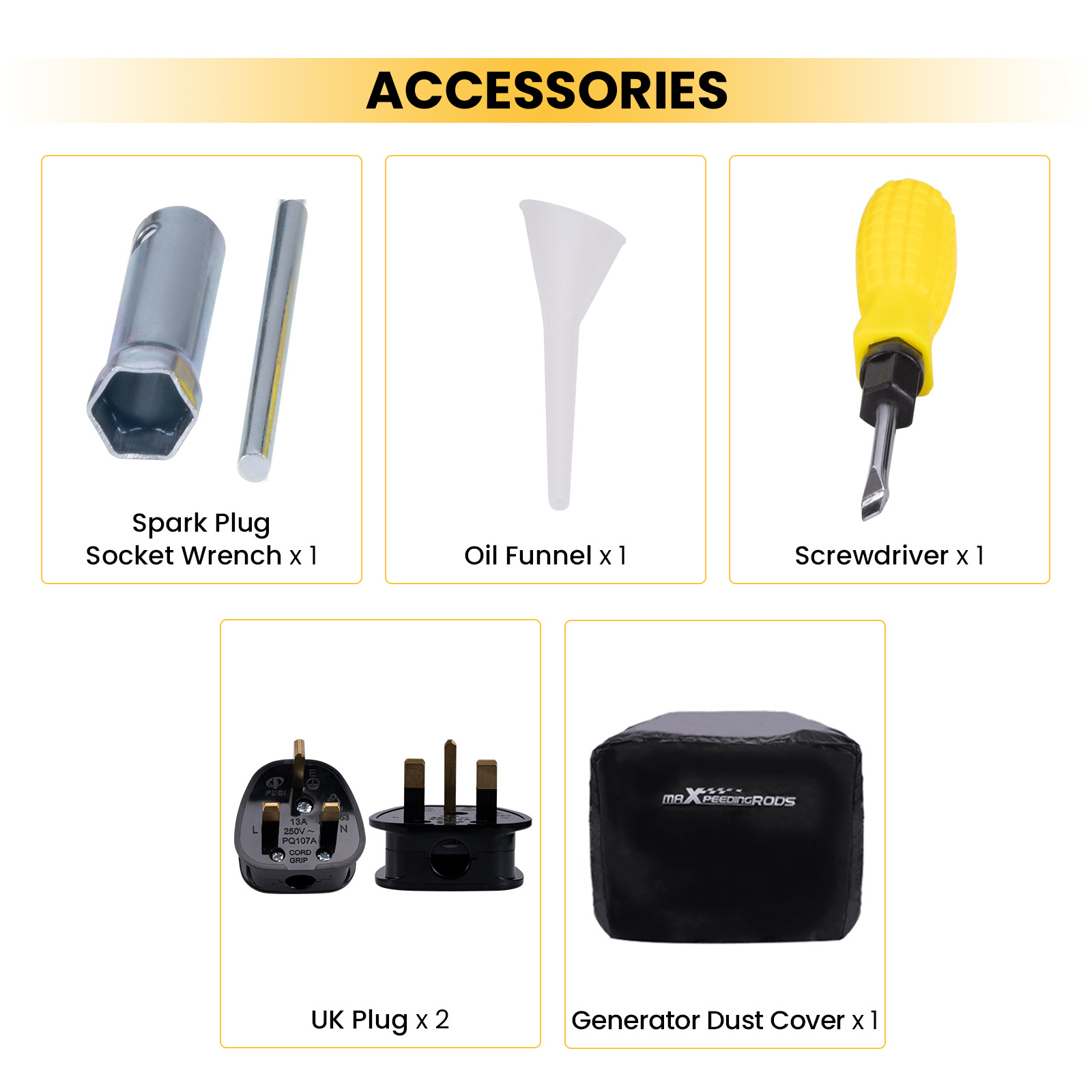 3500w Inverter Petrol Generator 4 Stroke Engine for Camping 26KG Lightweight