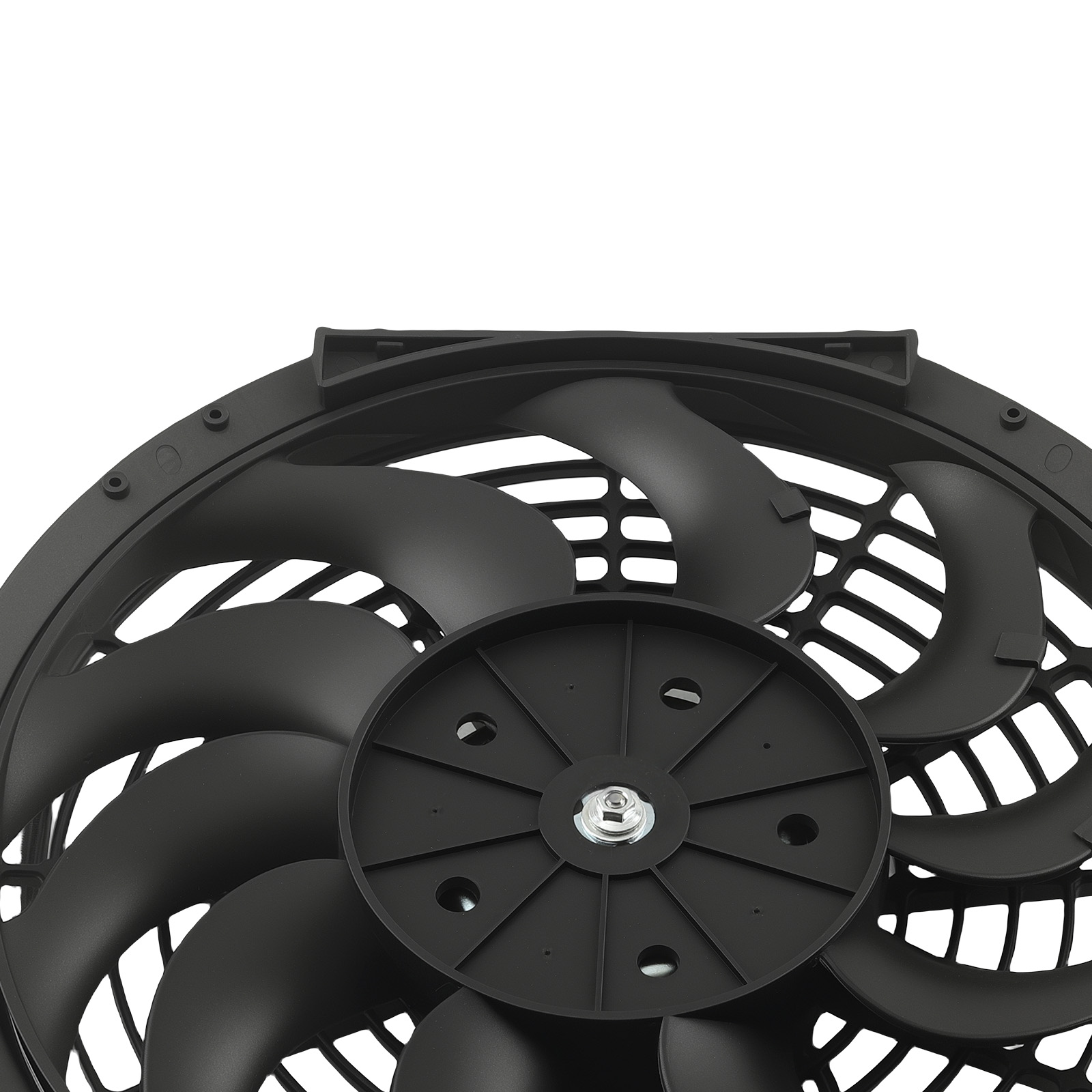 12 inch Radiator Cooling Fan Mount Kit for Universal Vehicle 240W 10 Blades