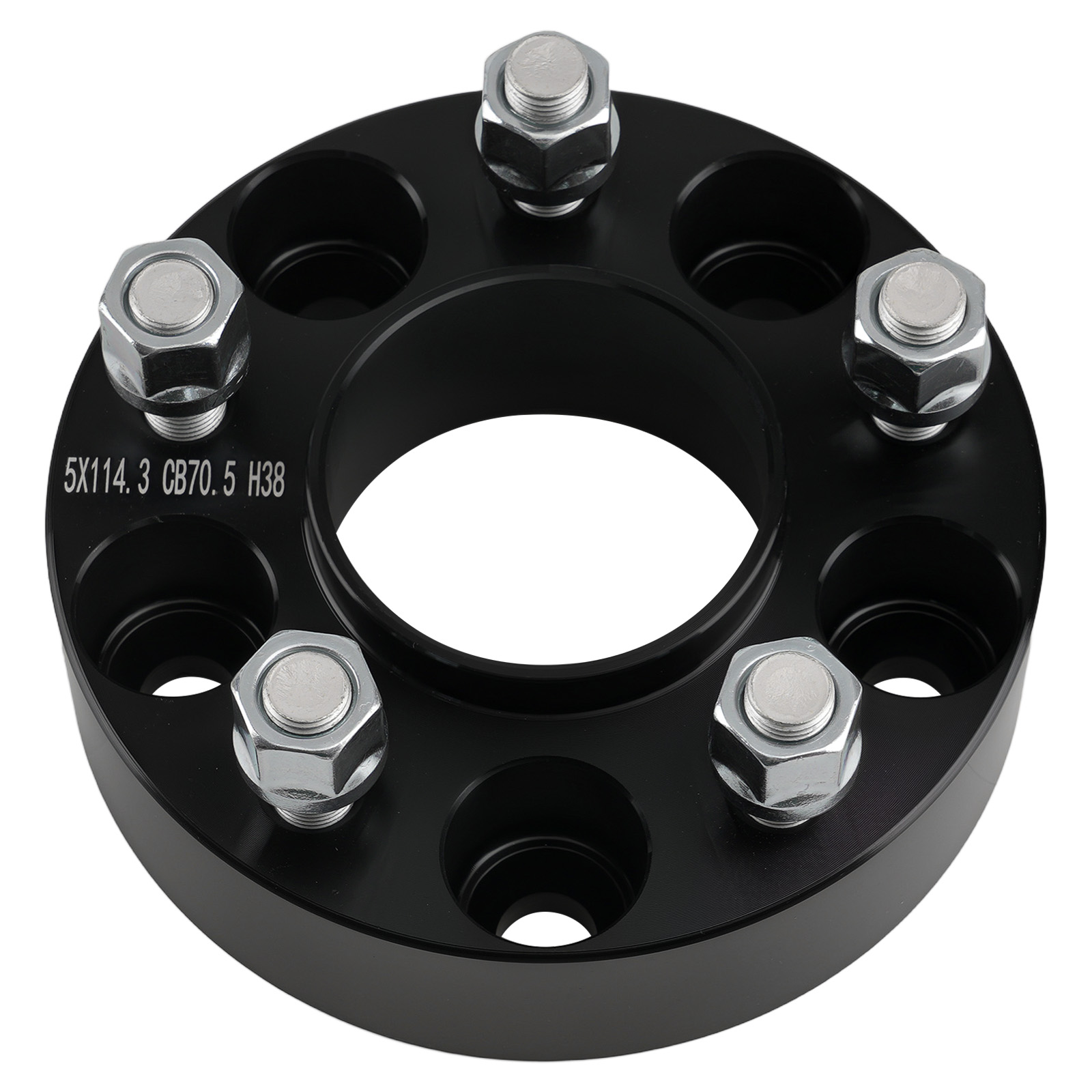Wheel Spacers for Ford Mustang Edge Explorer 5x114.3mm 1/2x20 Thread T6 6061