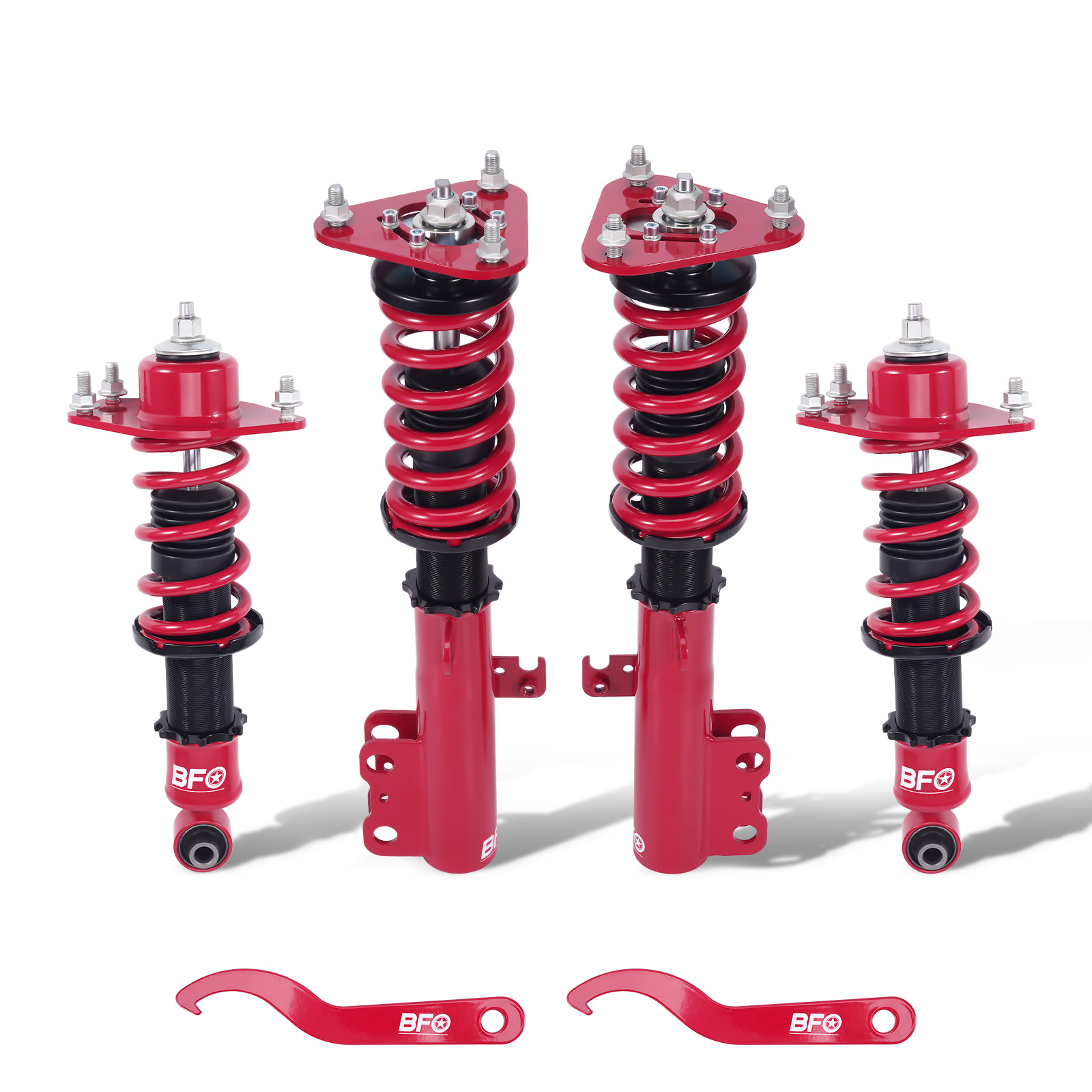 BFO Complete Coilover Struts Shocks For Scion tC 2005-2010 Adjustable Height