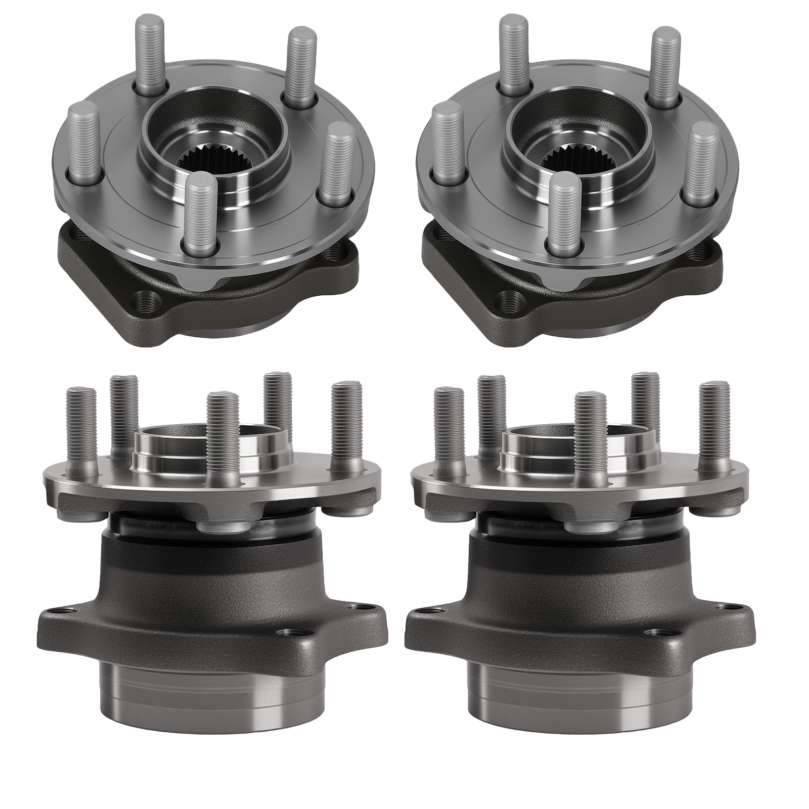 AWD Wheel Bearing Assembly Hub for Subaru Impreza 08-2013 Complete 512401 513303