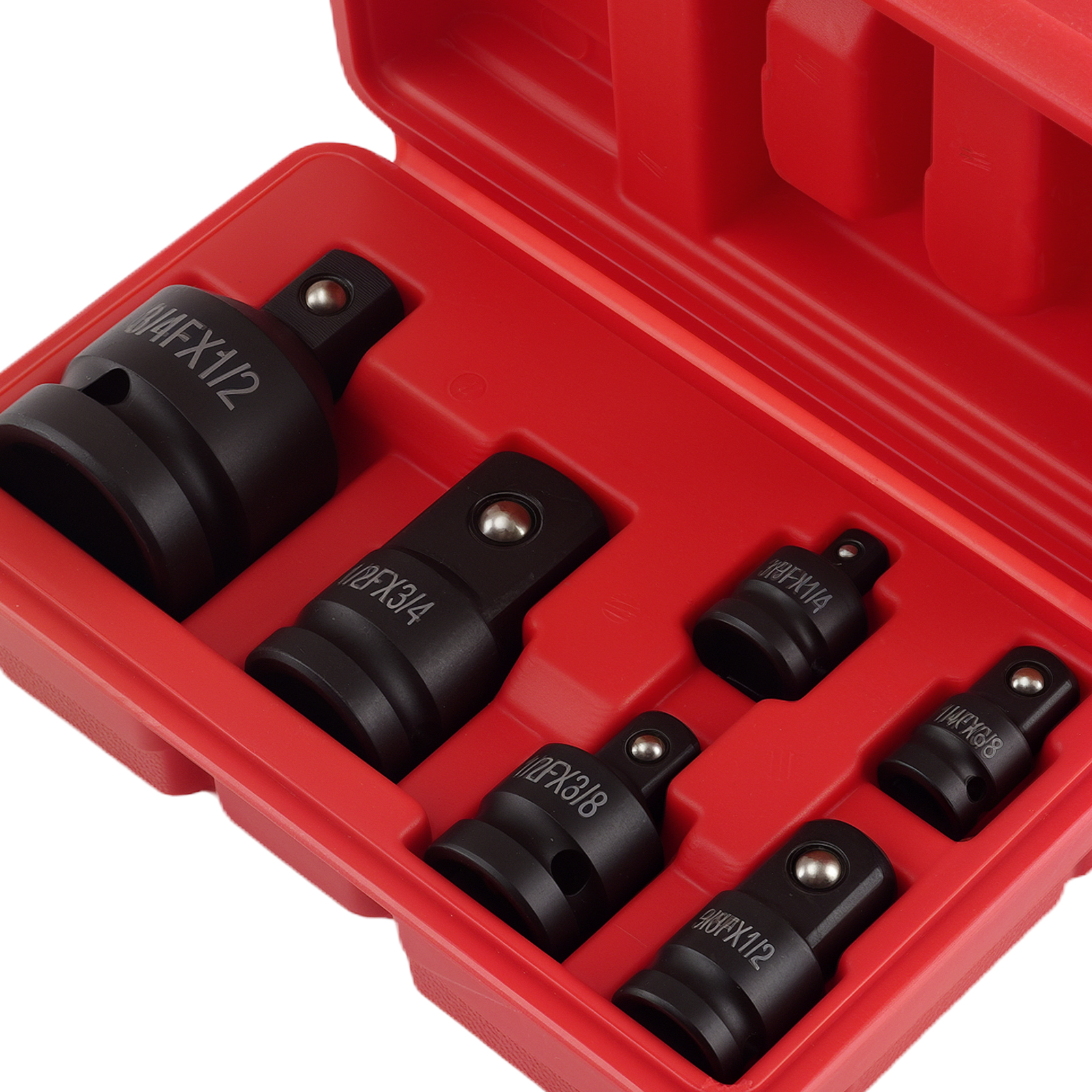 Adaptador Casquillo Impacto 6Pcs 1/4