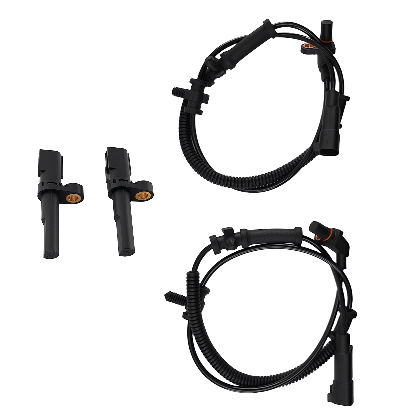 Front Rear L/R 4 X ABS Wheel Speed Sensor for Dodge RAM 1500 09-12 68060333AA