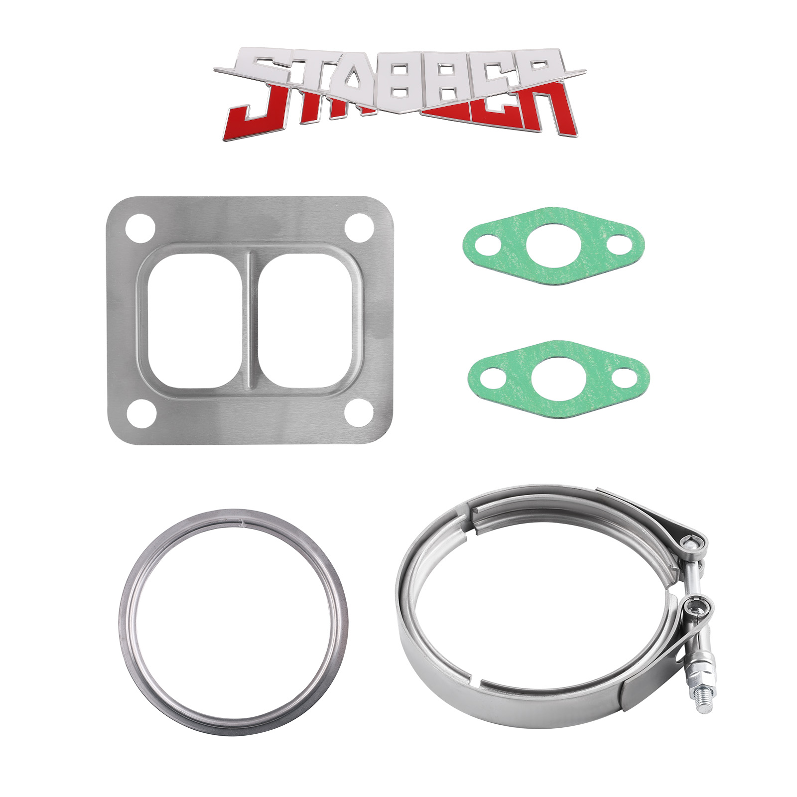 Billet GT45 T4 Turbo 600+HP for 4.0L-6.0L Engines V-Band Turbine A/R 1.05