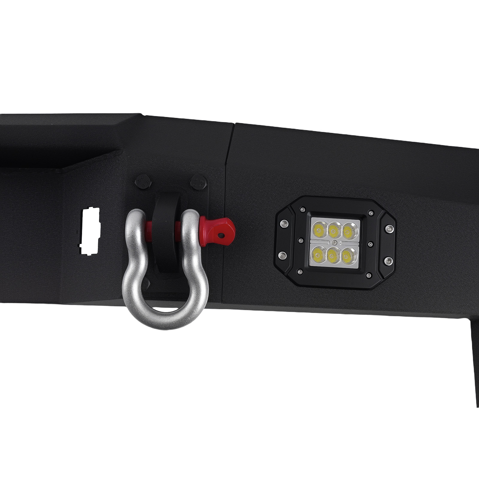 Rear Bumper Assembly for Toyota Tacoma 2005-2015 W/ LED Lights&Mounting Hardware